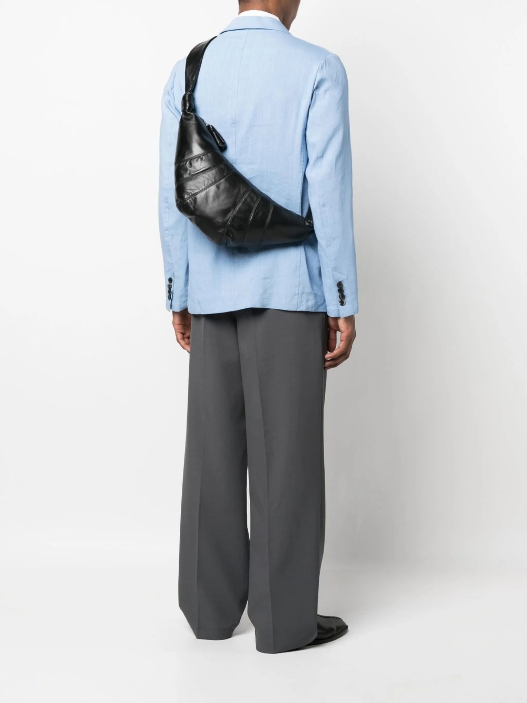 Croissant leather bag
