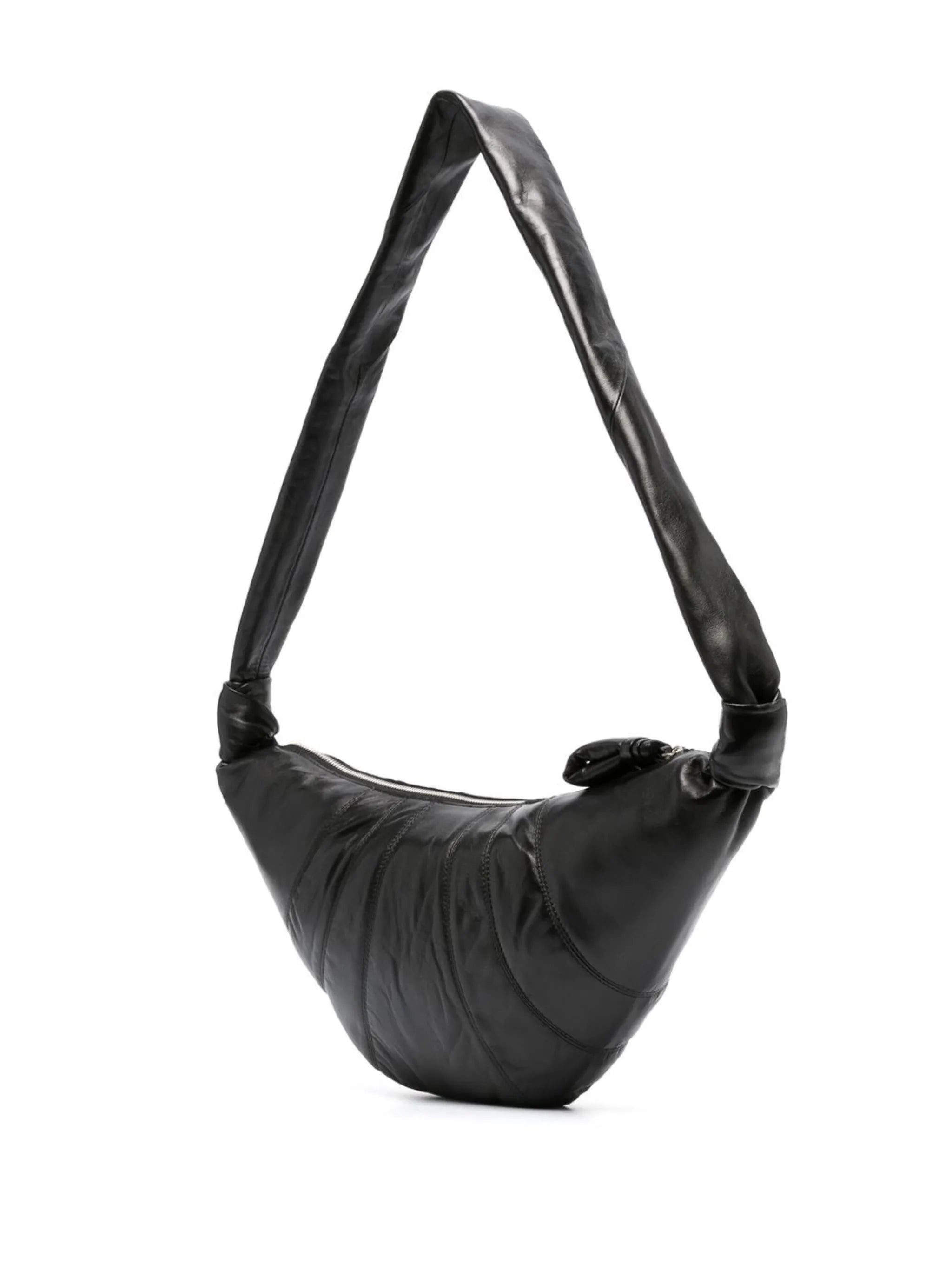 Croissant leather bag