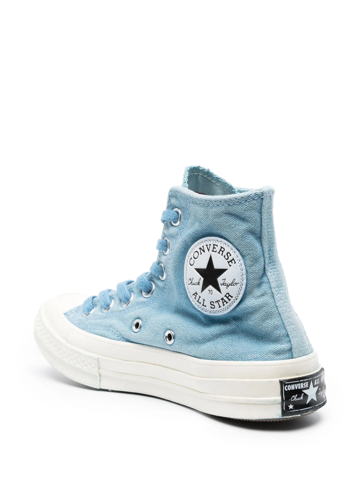 logo-patch high-top sneakers