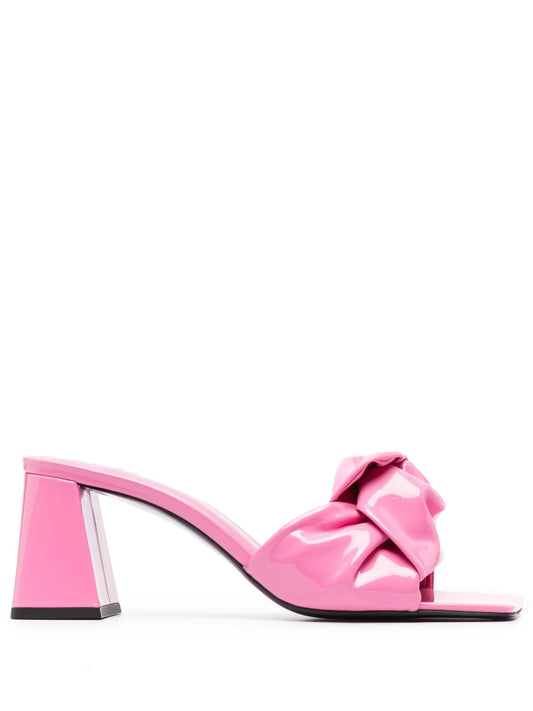 knot-detail sandals