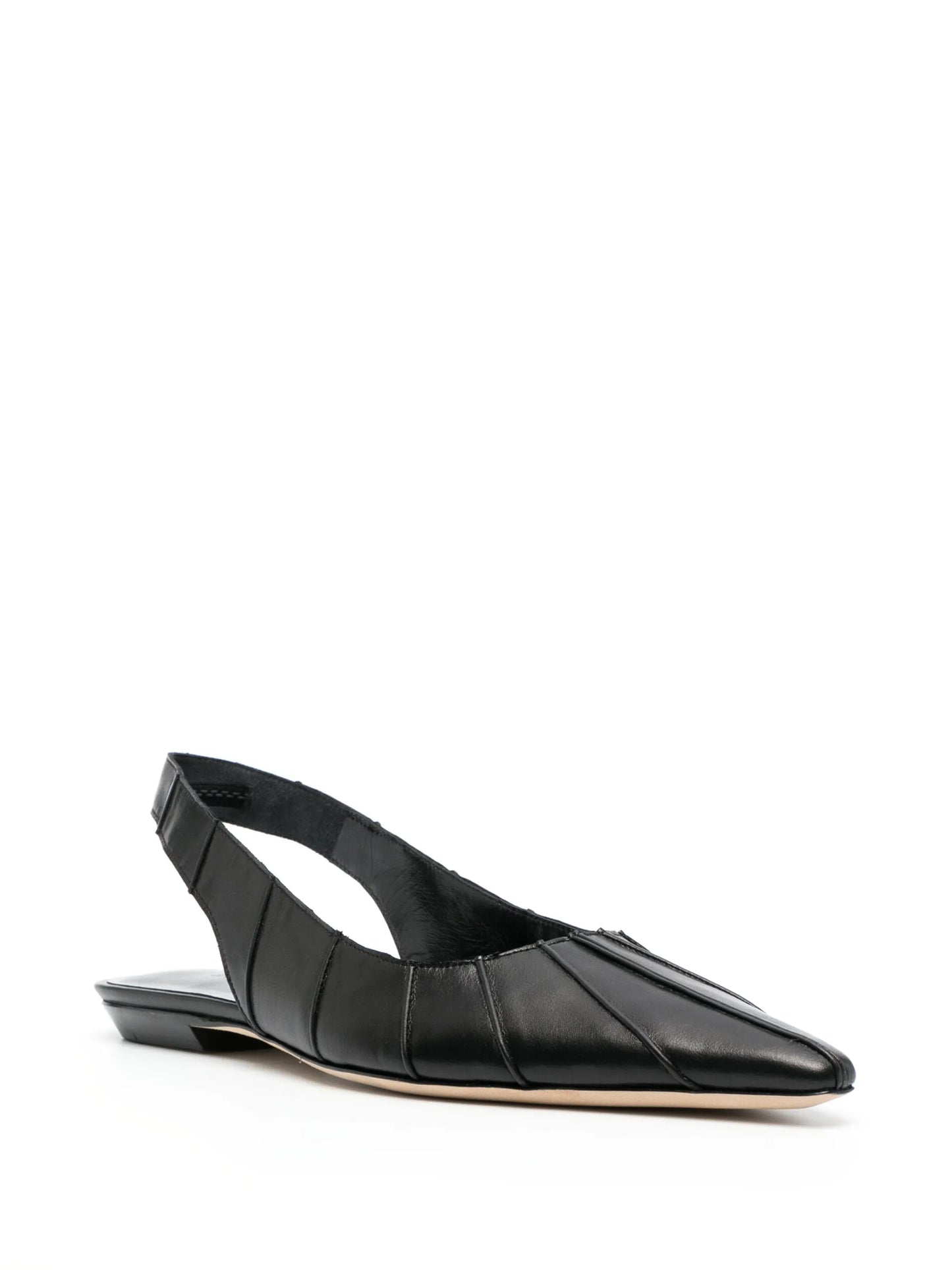 Cyd pointed-toe slingback ballerinas