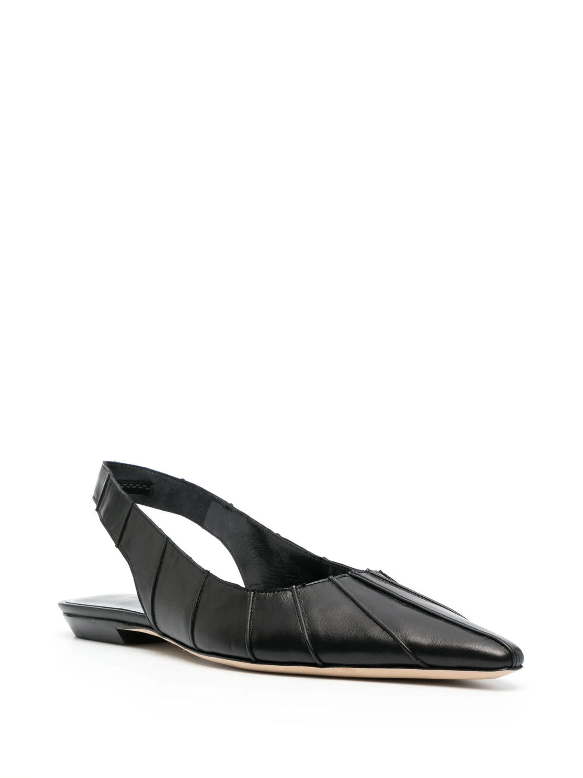 Cyd pointed-toe slingback ballerinas