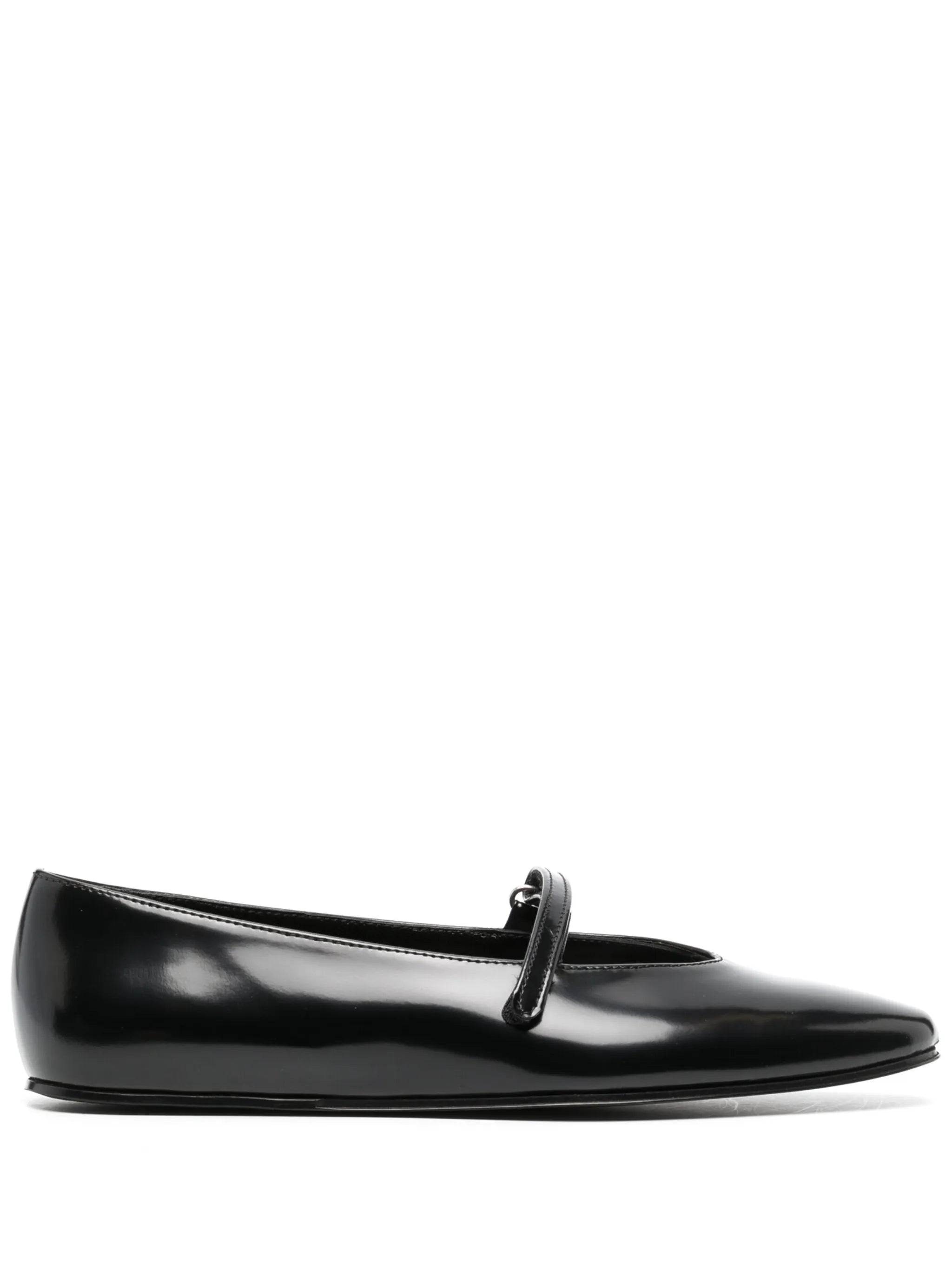 Molly leather ballet pumps