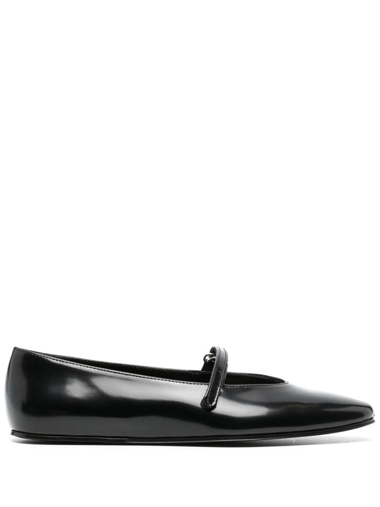 Molly leather ballet pumps