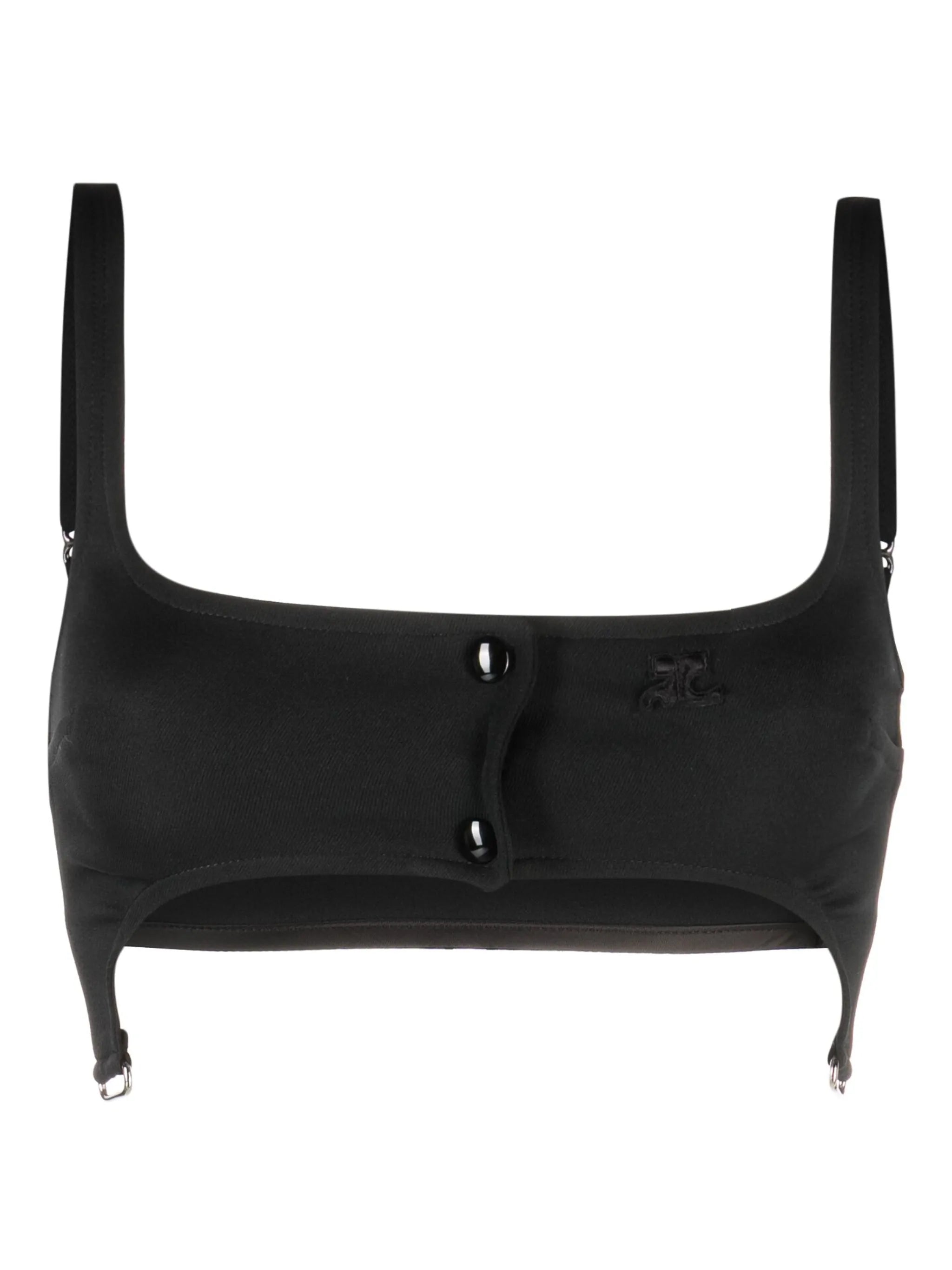 suspenders-detail square-neck bra