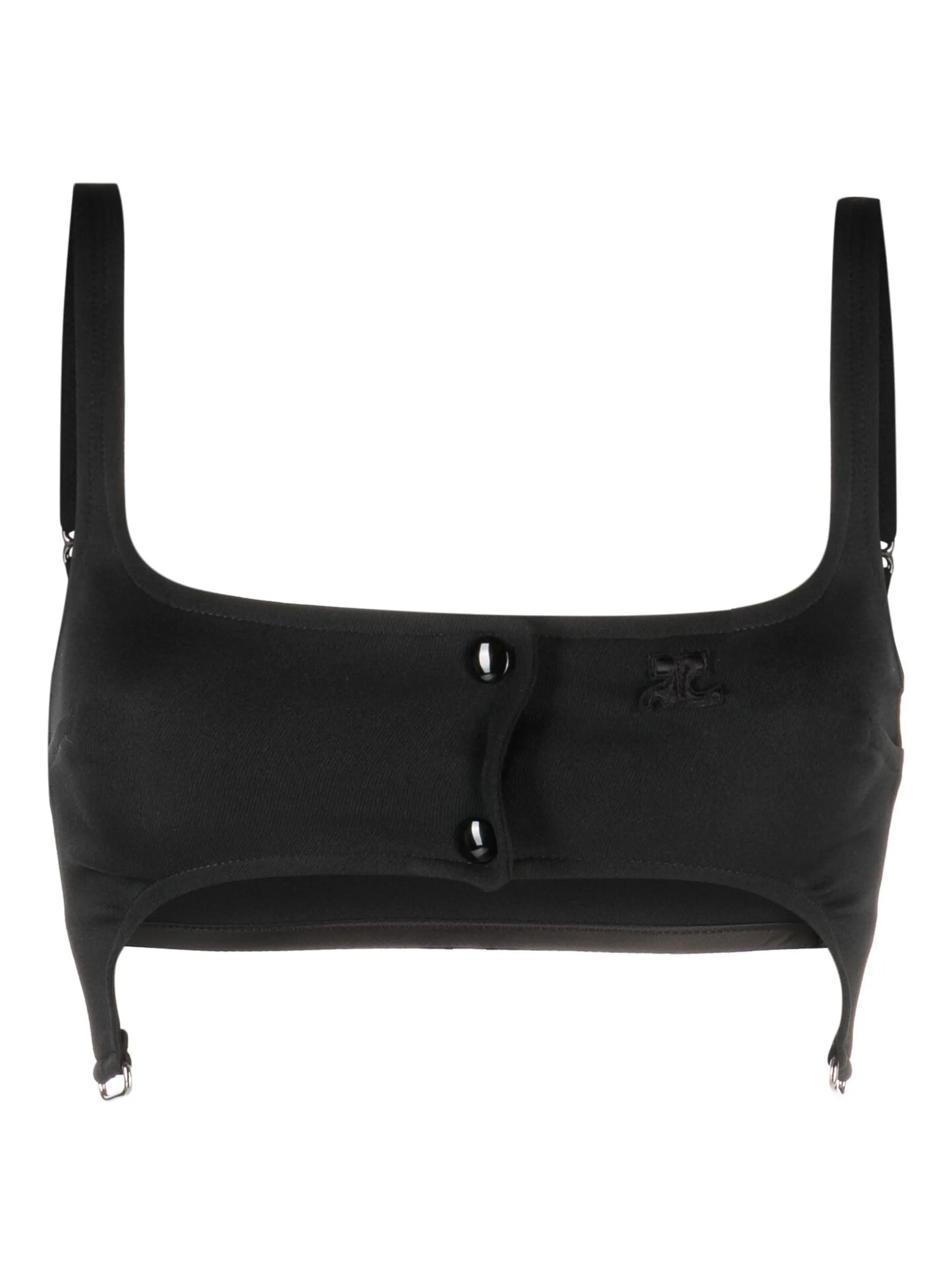 suspenders-detail square-neck bra