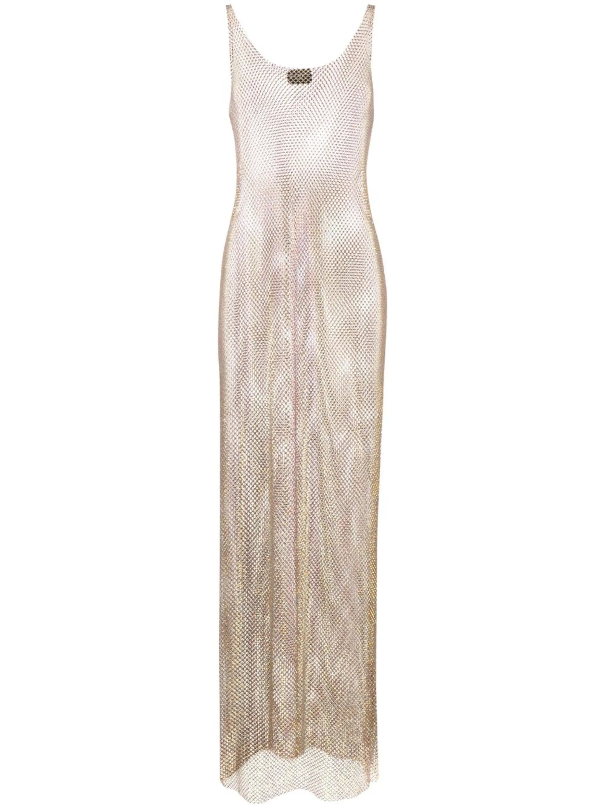 Sidney mesh maxi dress