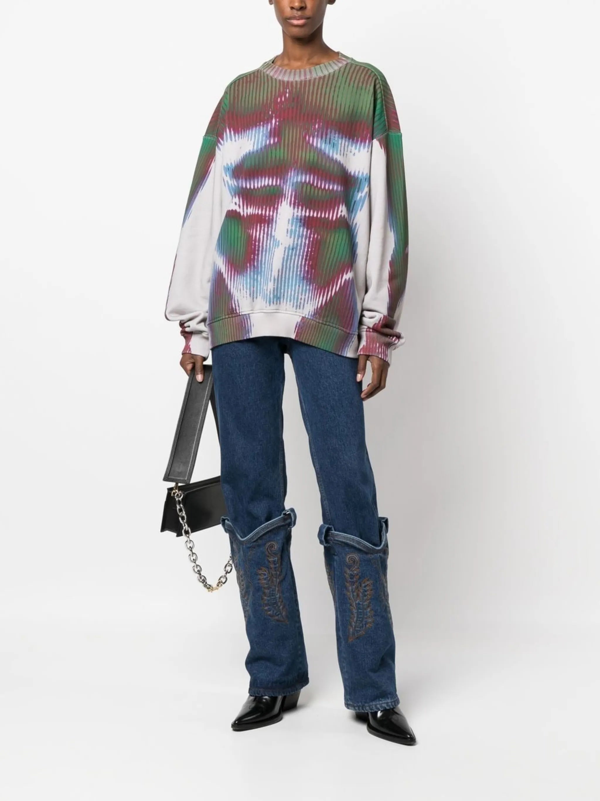Cowboy-cuff jeans