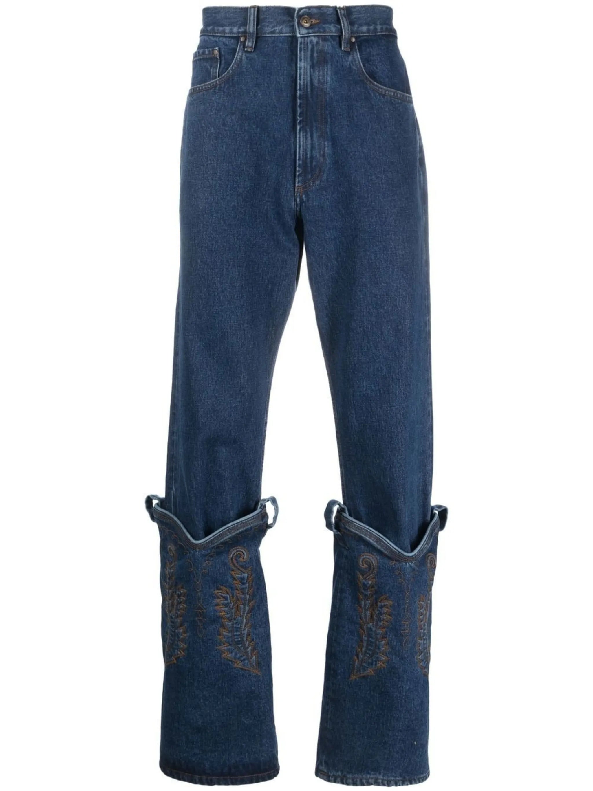 Cowboy-cuff jeans