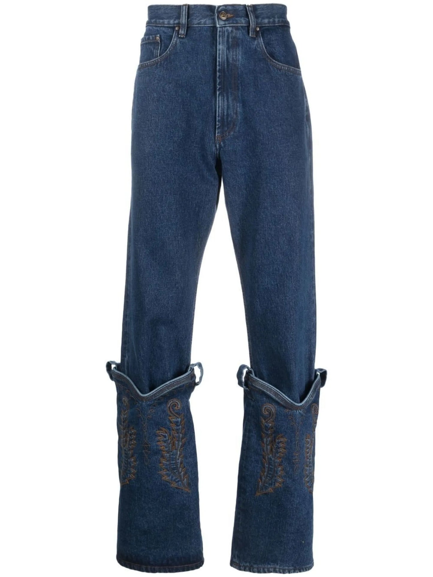 Cowboy-cuff jeans