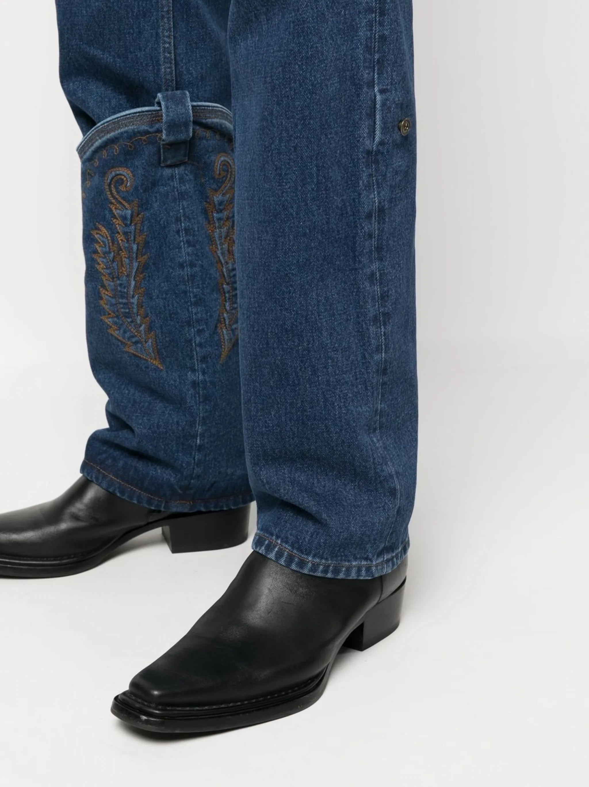 Cowboy-cuff jeans