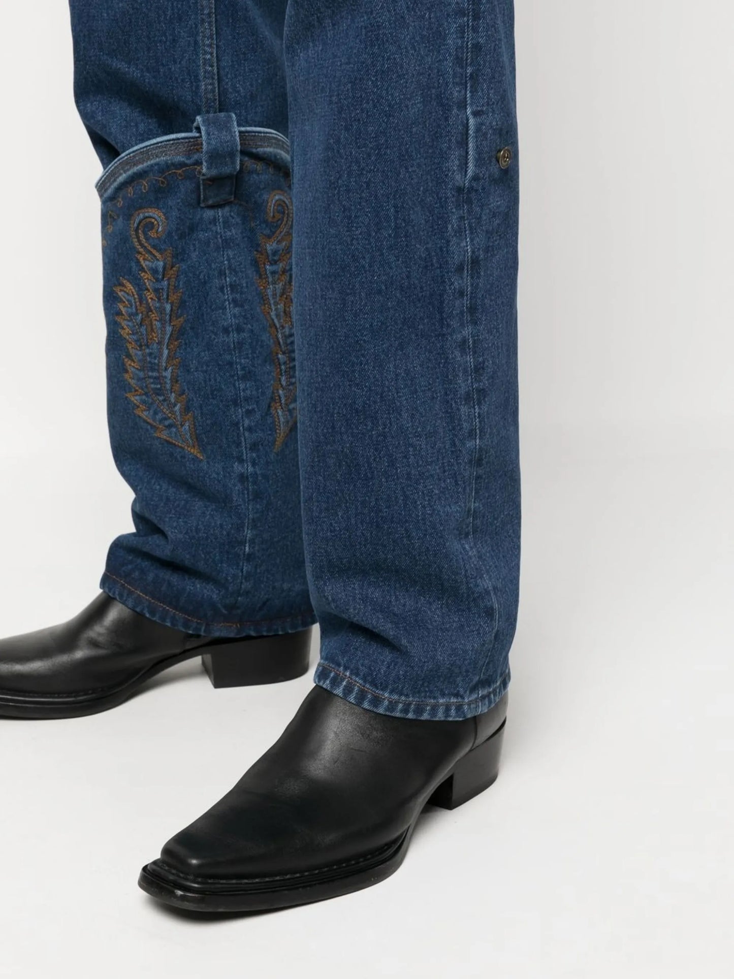 Cowboy-cuff jeans