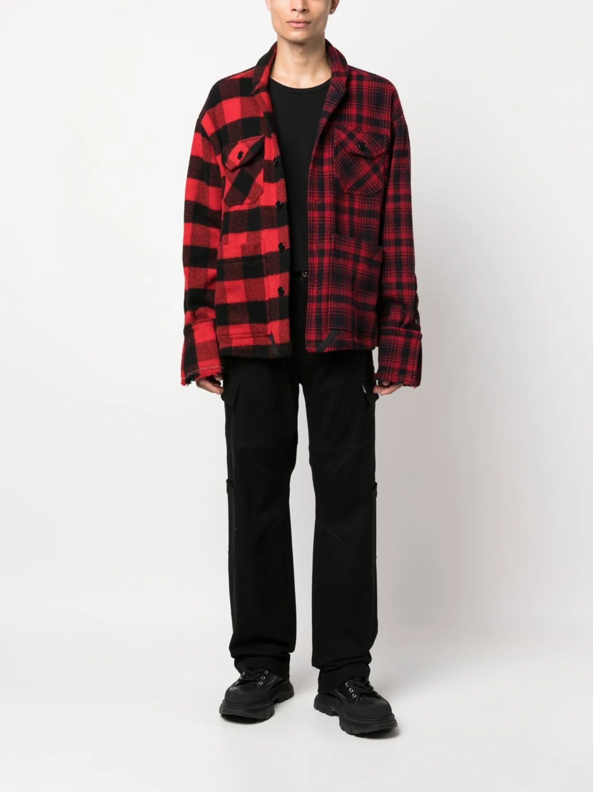 checked shirt jacket
