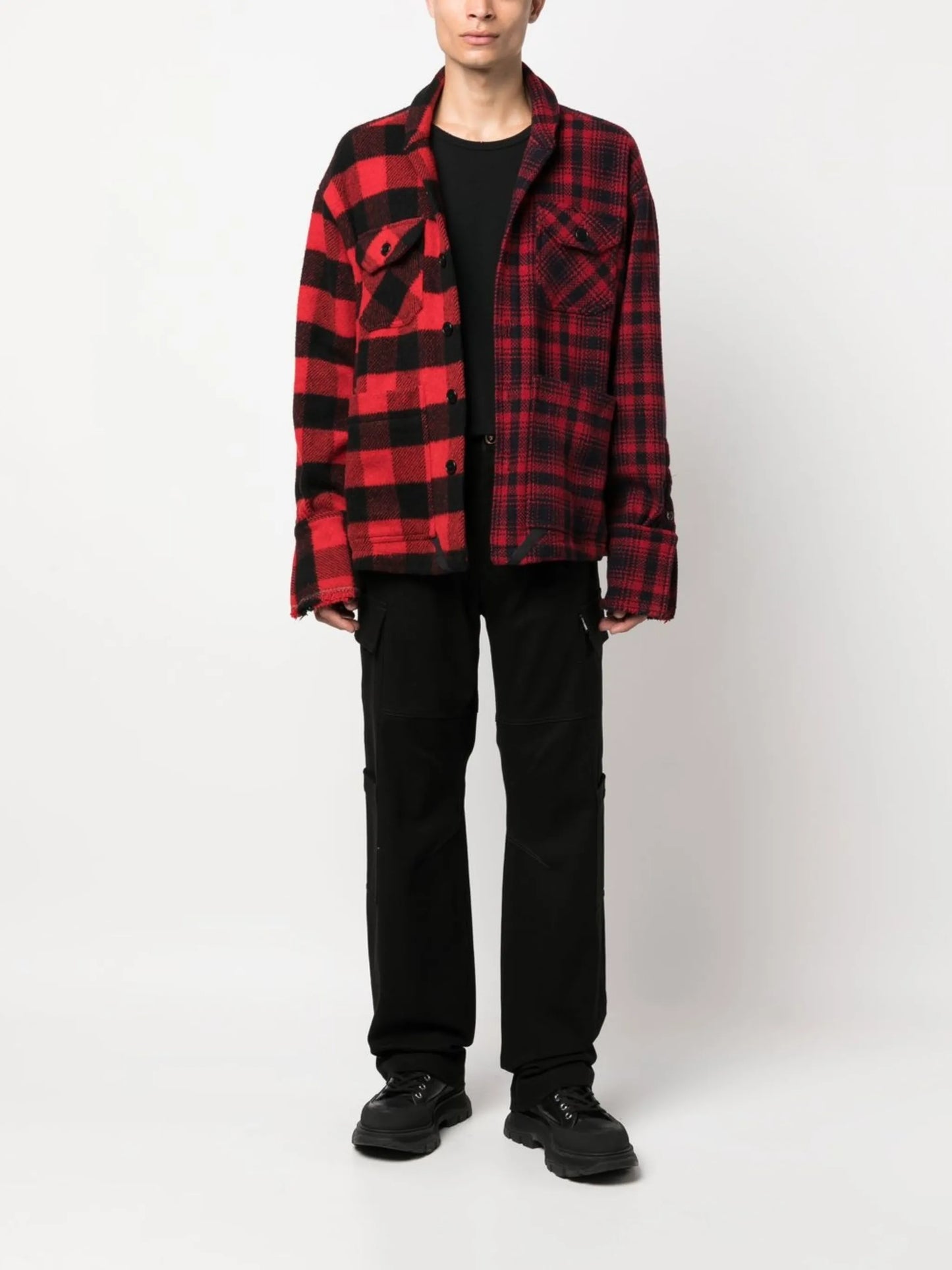 checked shirt jacket