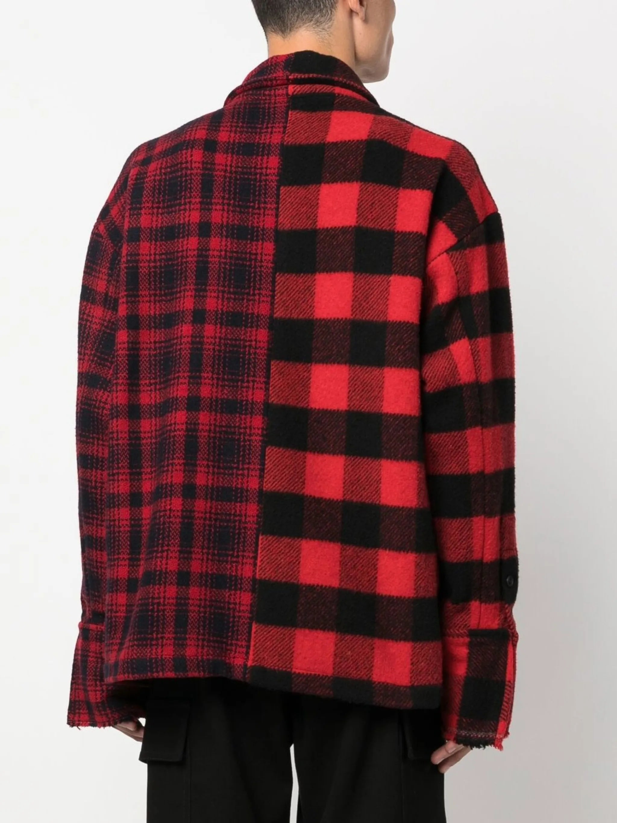 checked shirt jacket