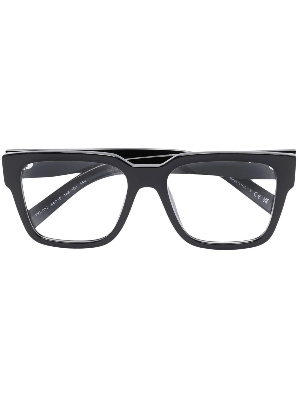 triangle-logo plaque square-frame glasses