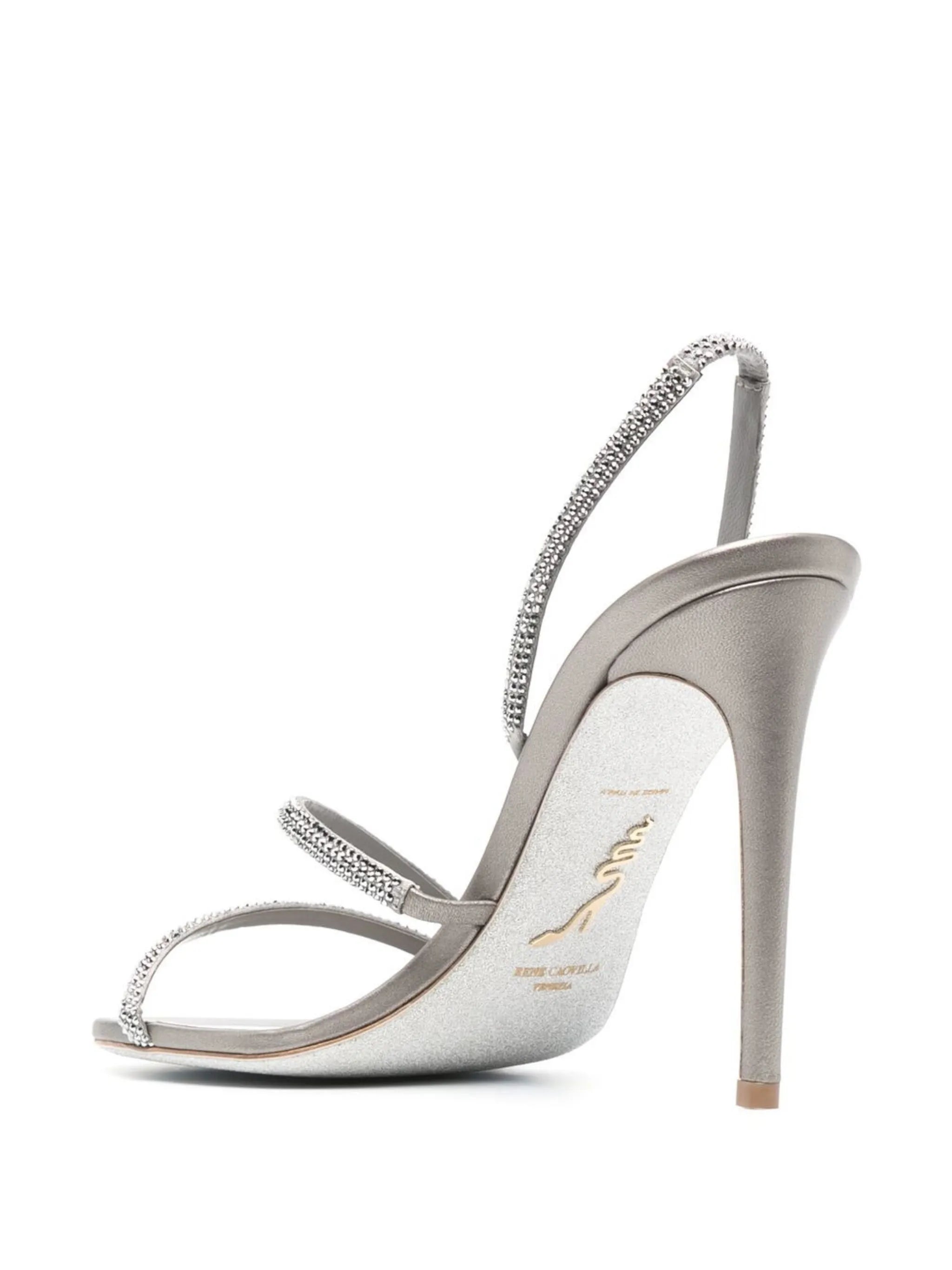 115mm crystal-embellished sandals