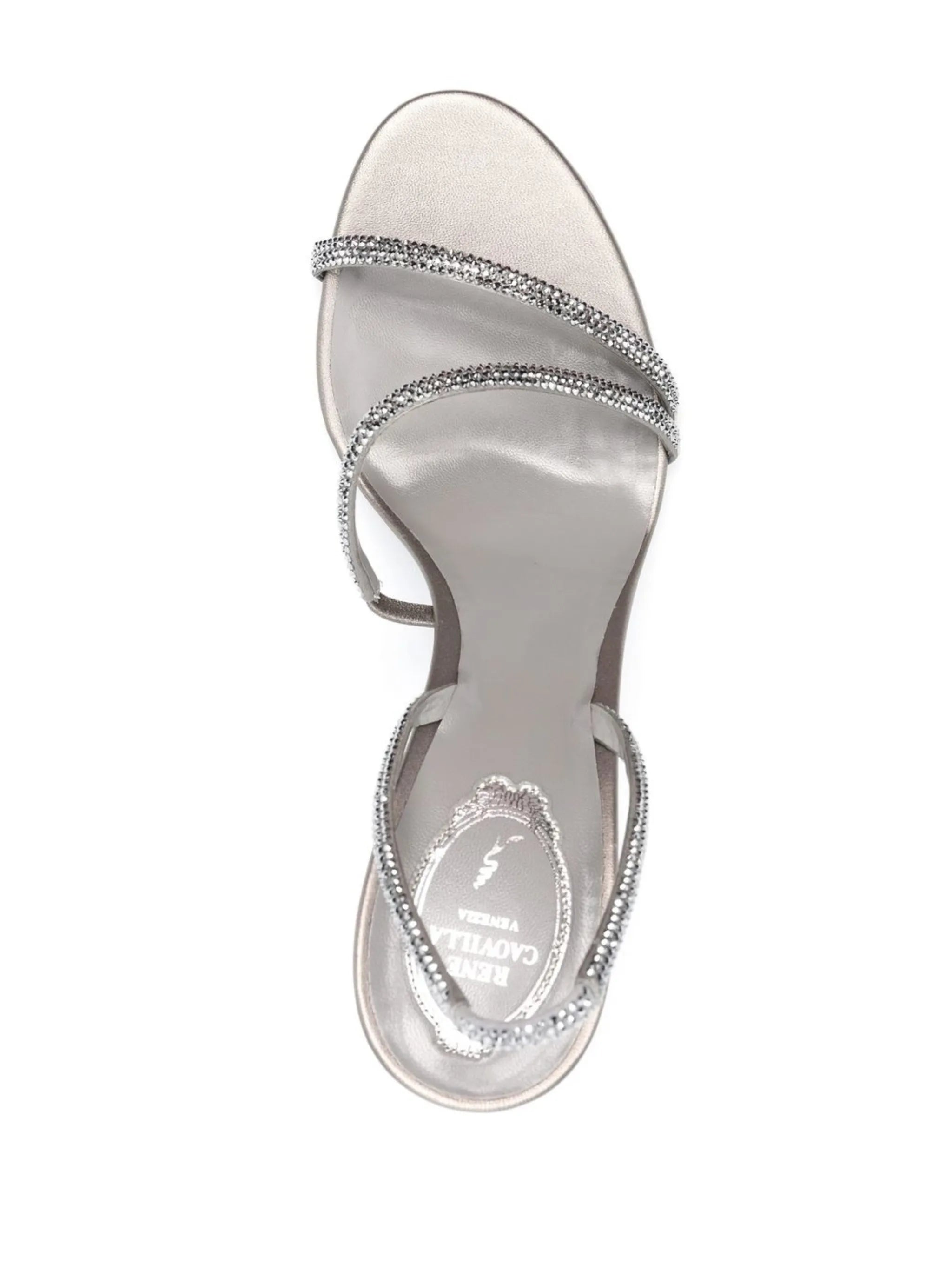 115mm crystal-embellished sandals