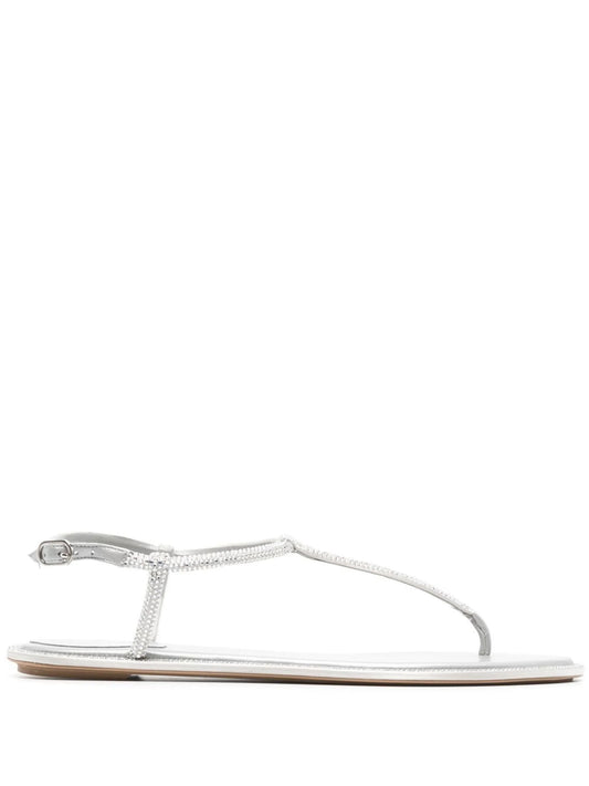 crystal-embellished sandals