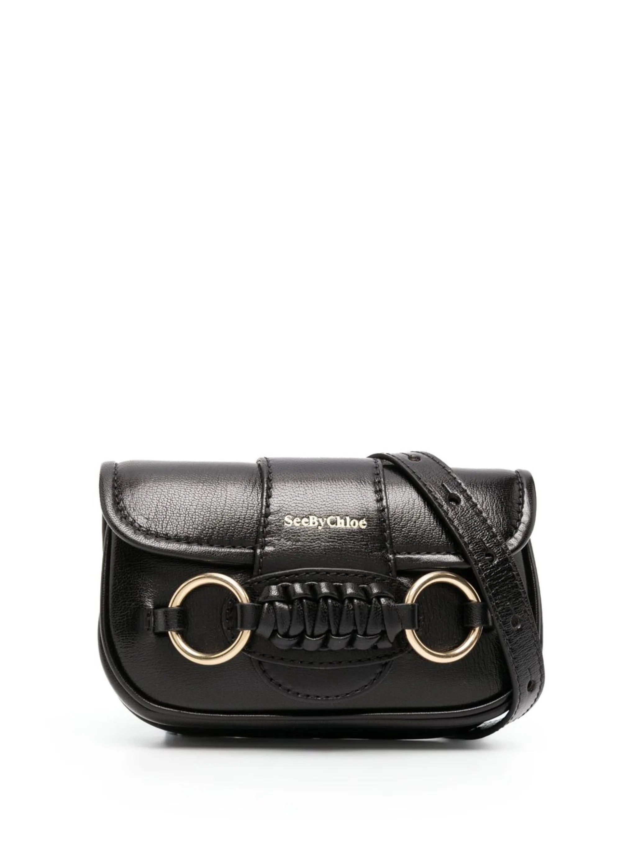 Saddie leather belt bag