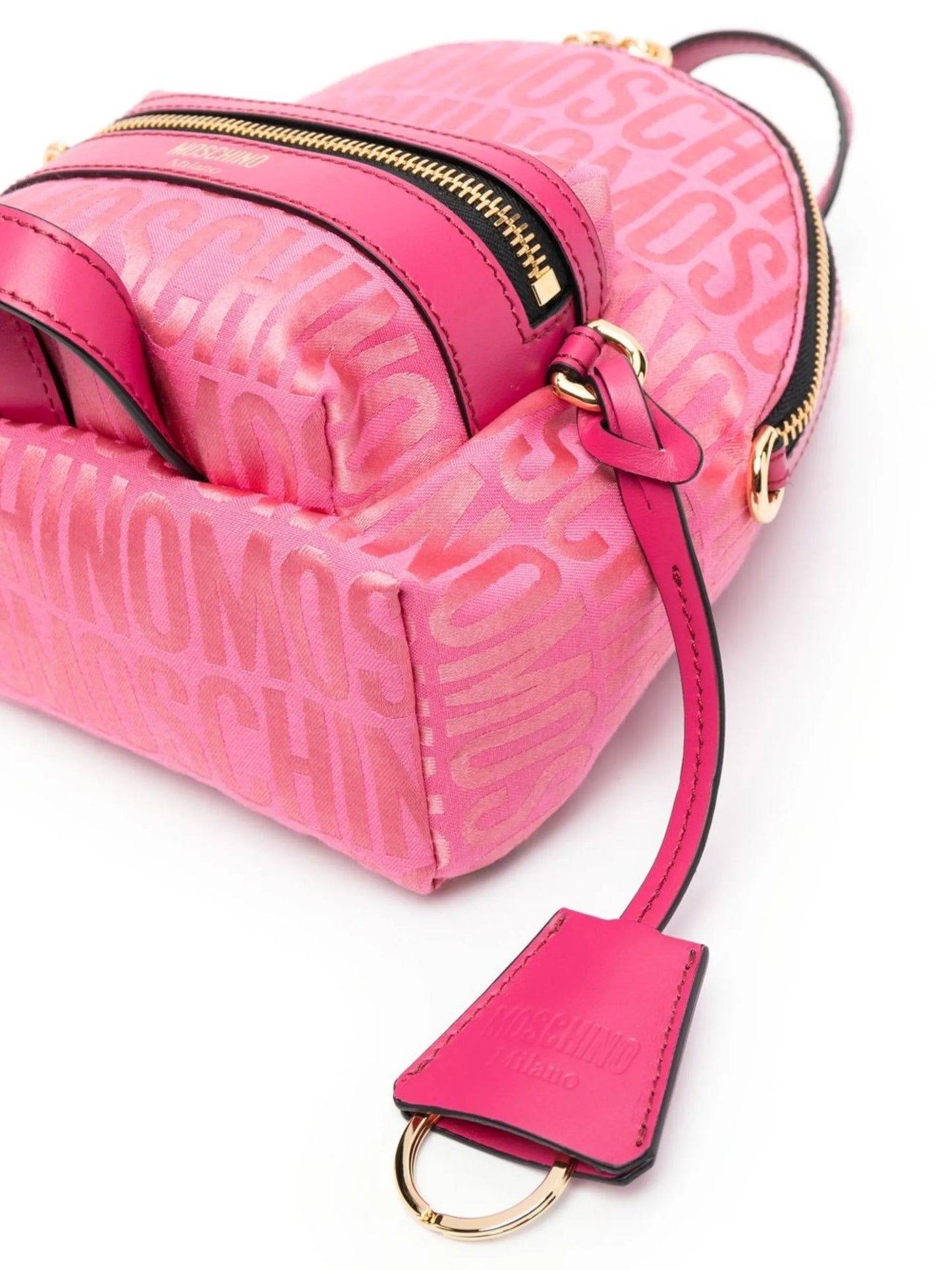 mini logo-print backpack