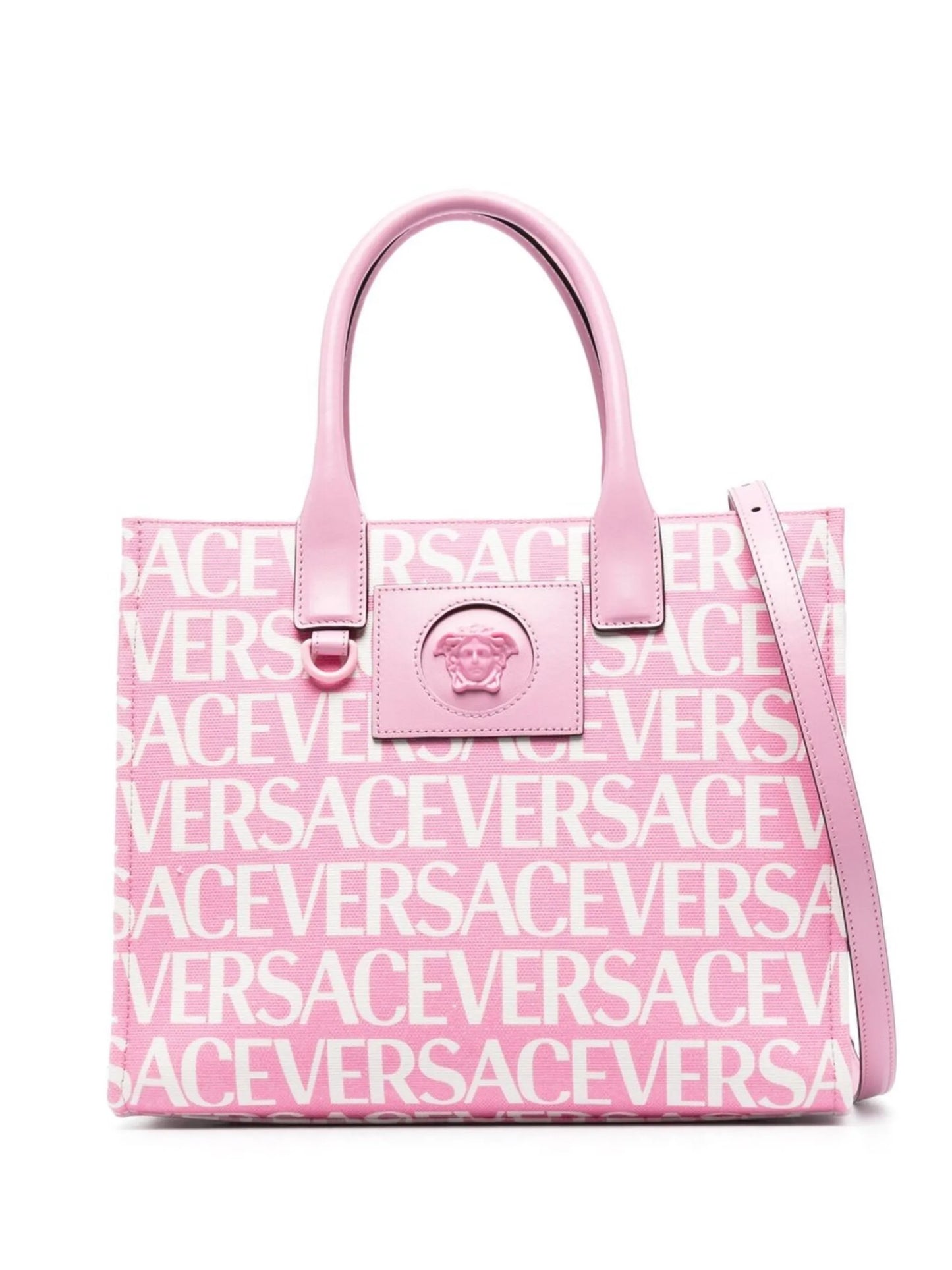 Versace Allover small tote bag