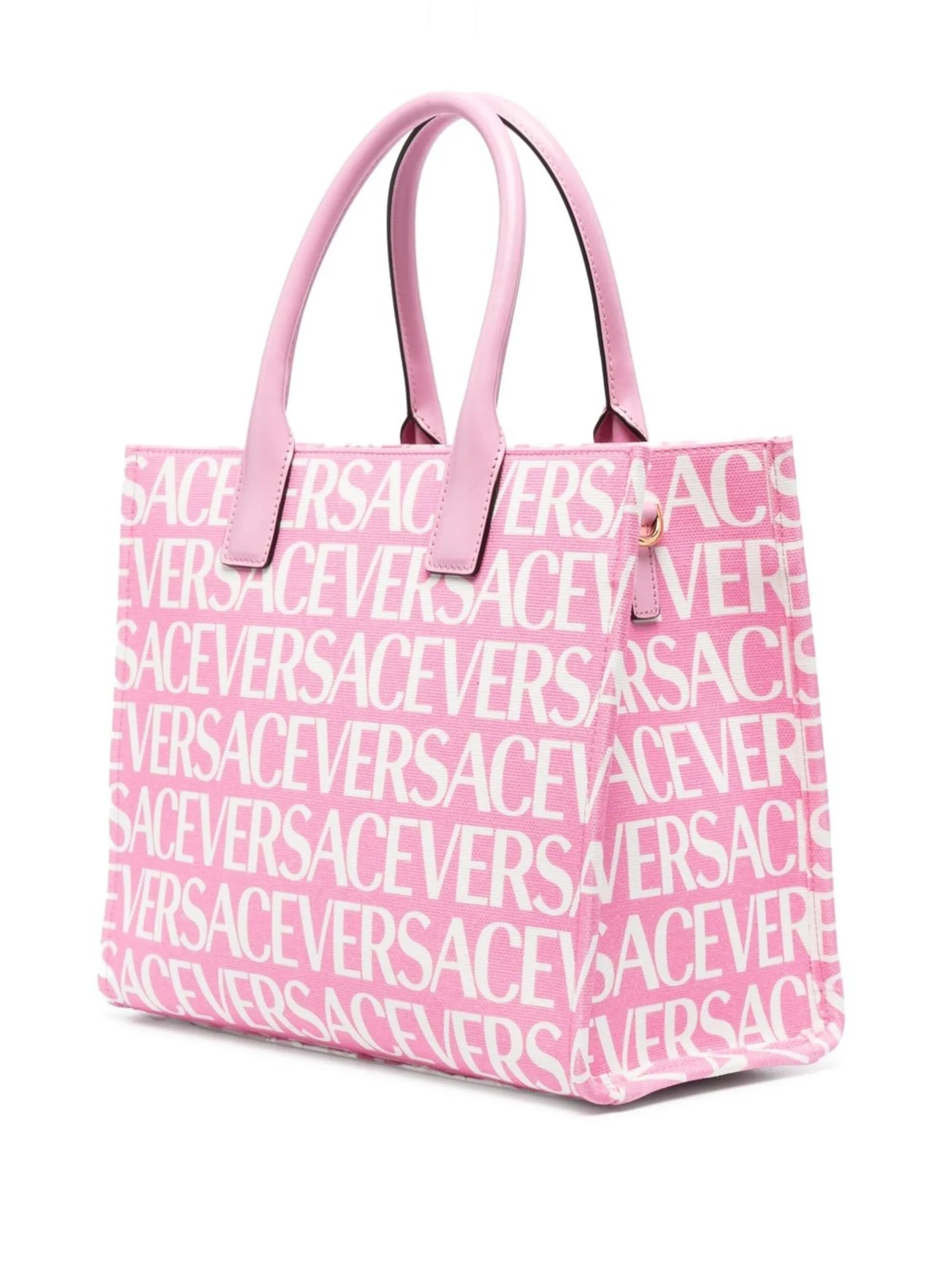 Versace Allover small tote bag