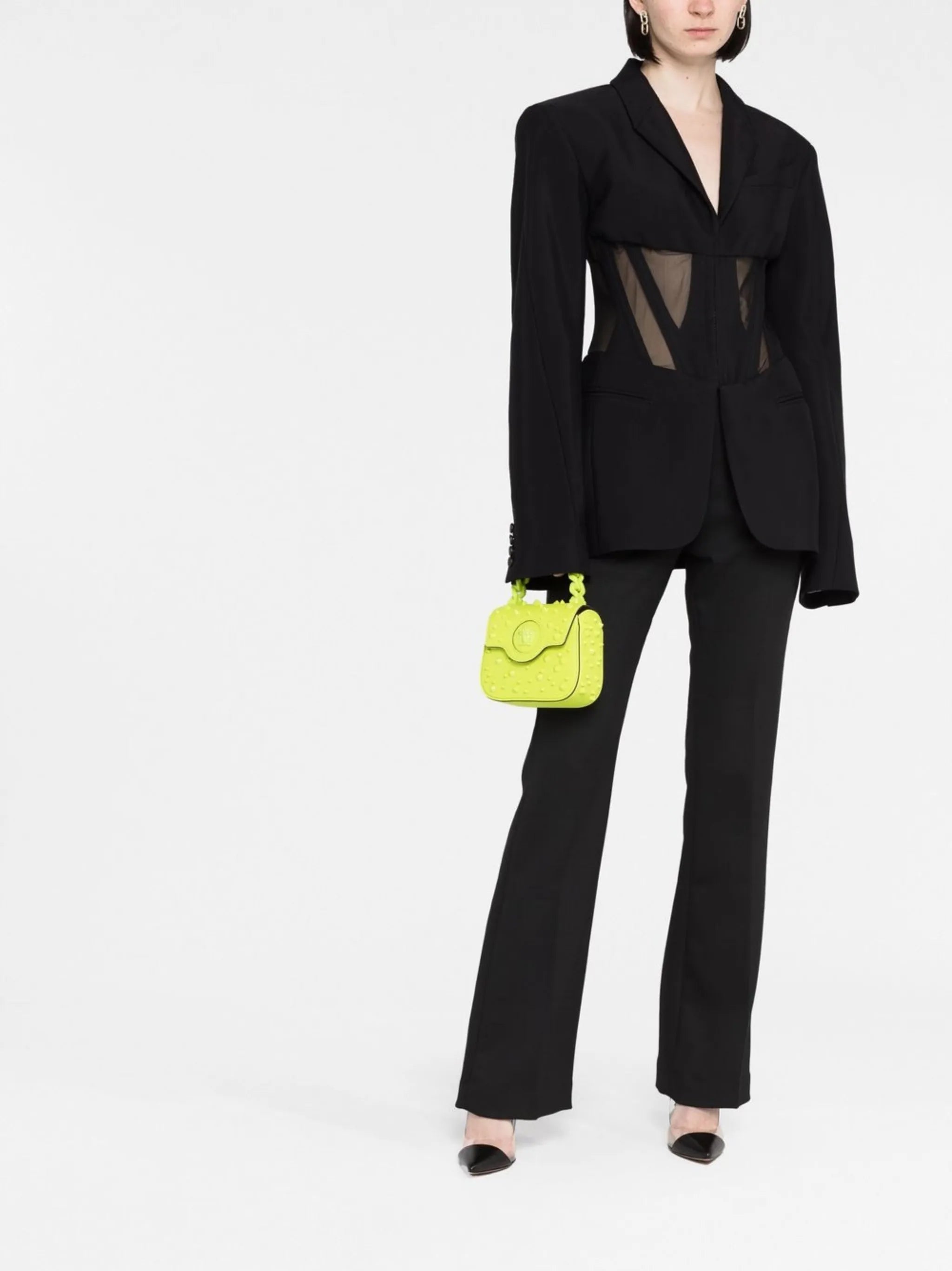 La Medusa studded mini bag