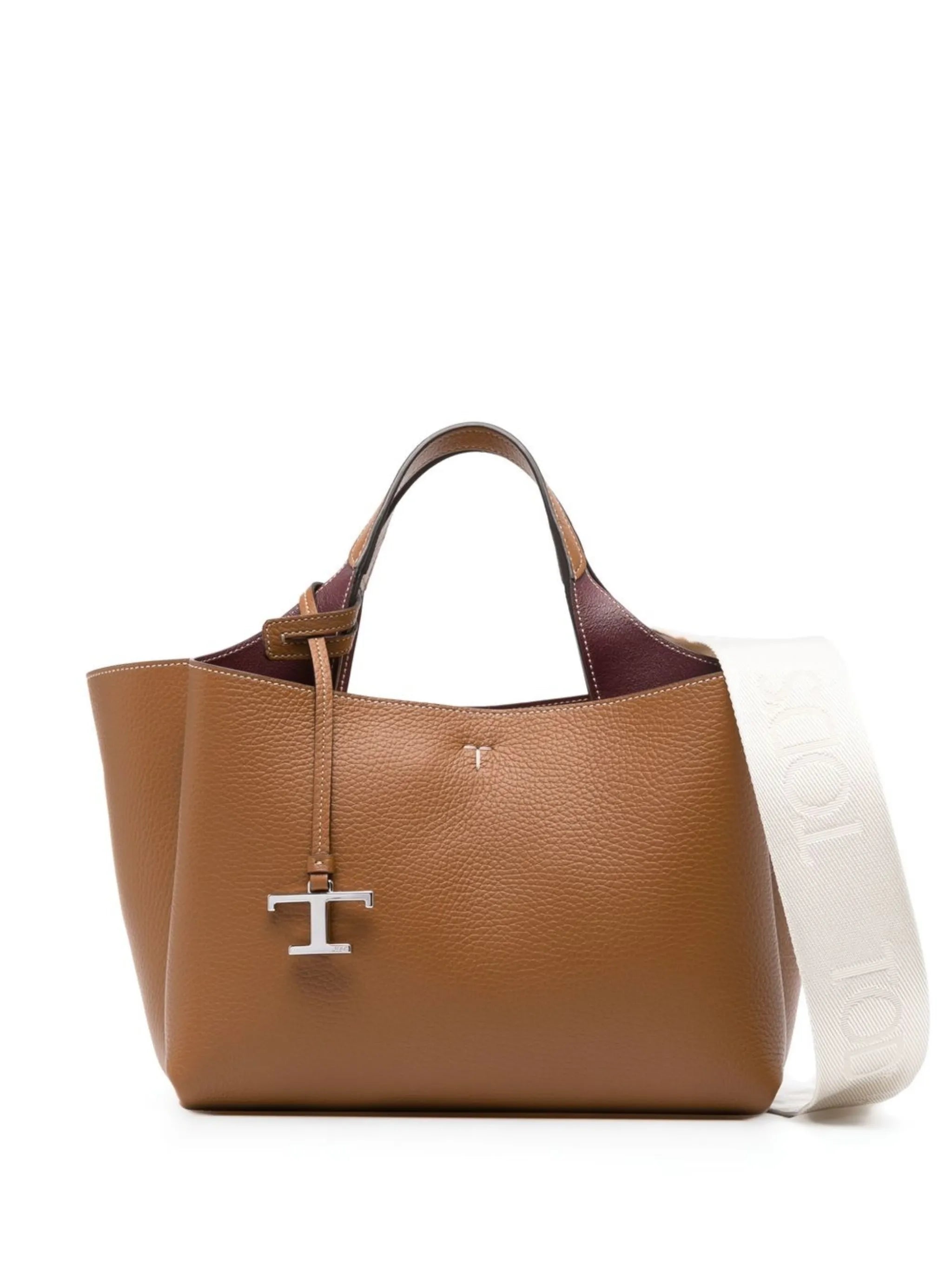 logo-plaque tote bag