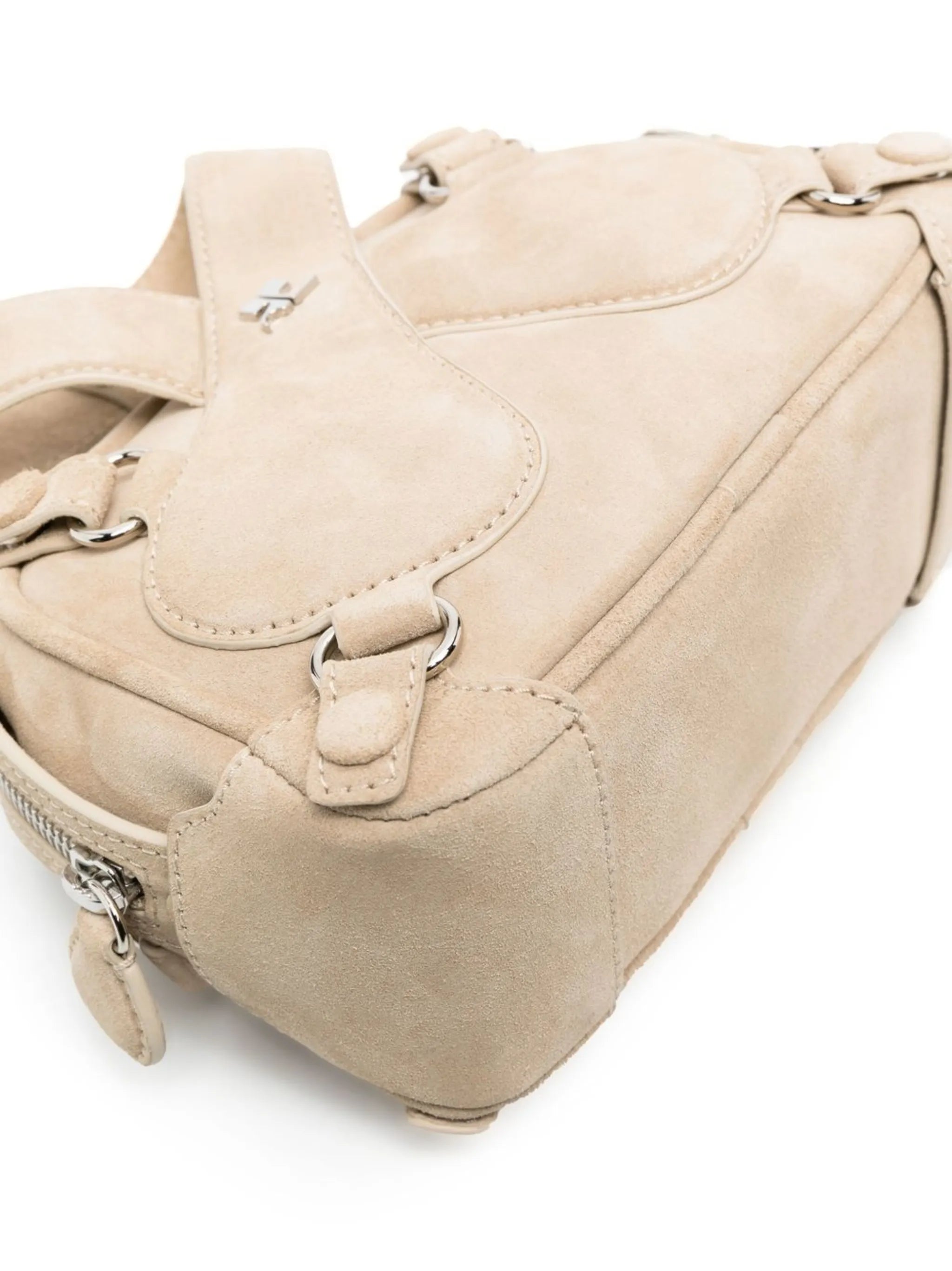 Loop X suede bag