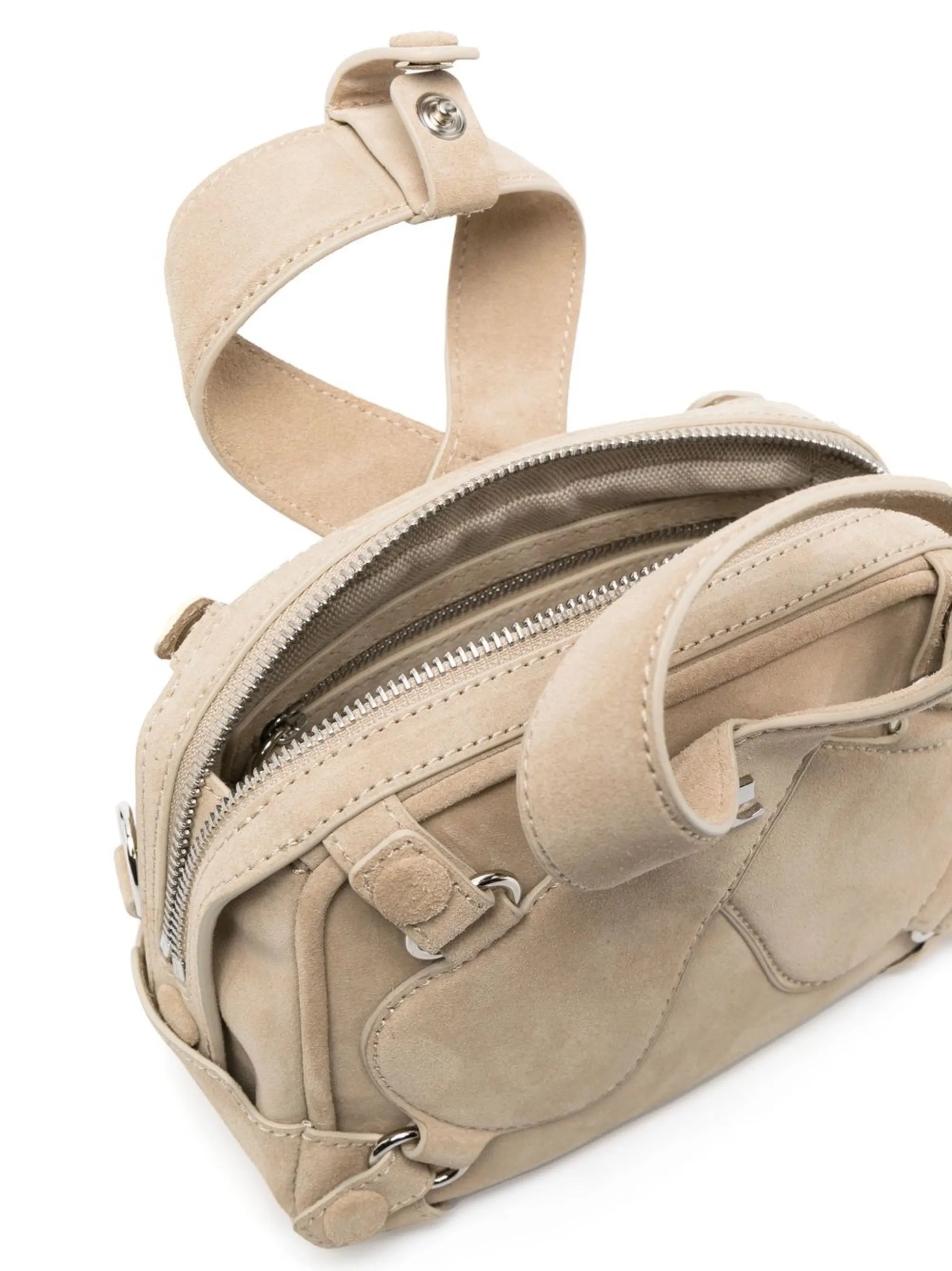 Loop X suede bag