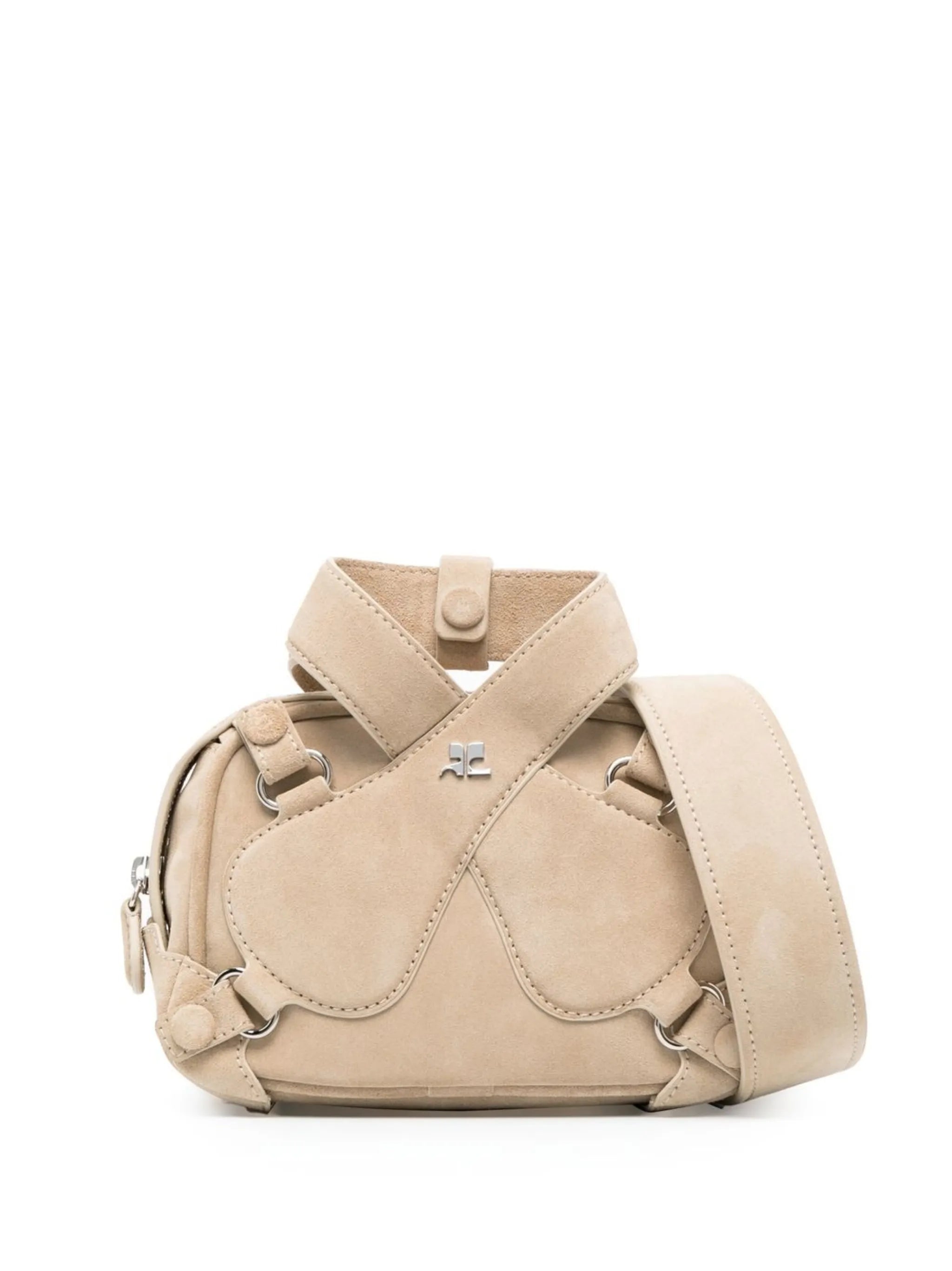 Loop X suede bag