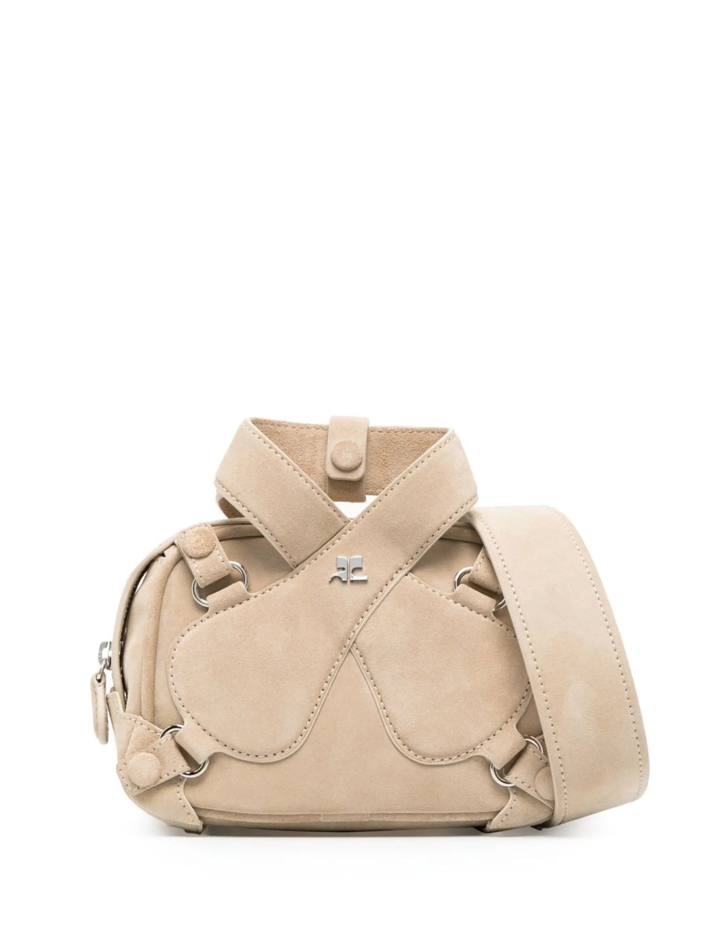 Loop X suede bag