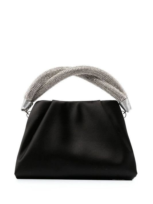 Berenice silk-satin bag