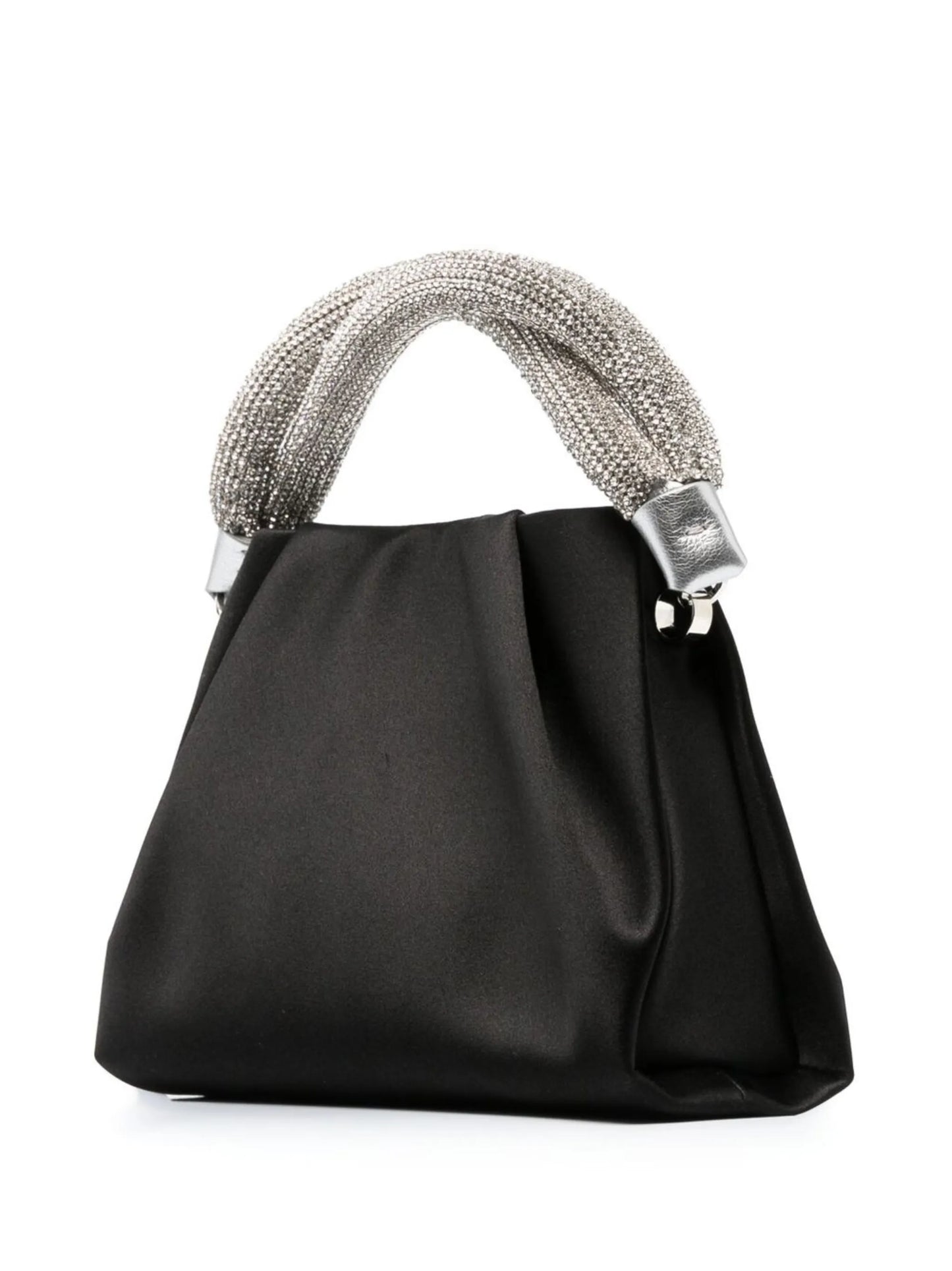 Berenice silk-satin bag