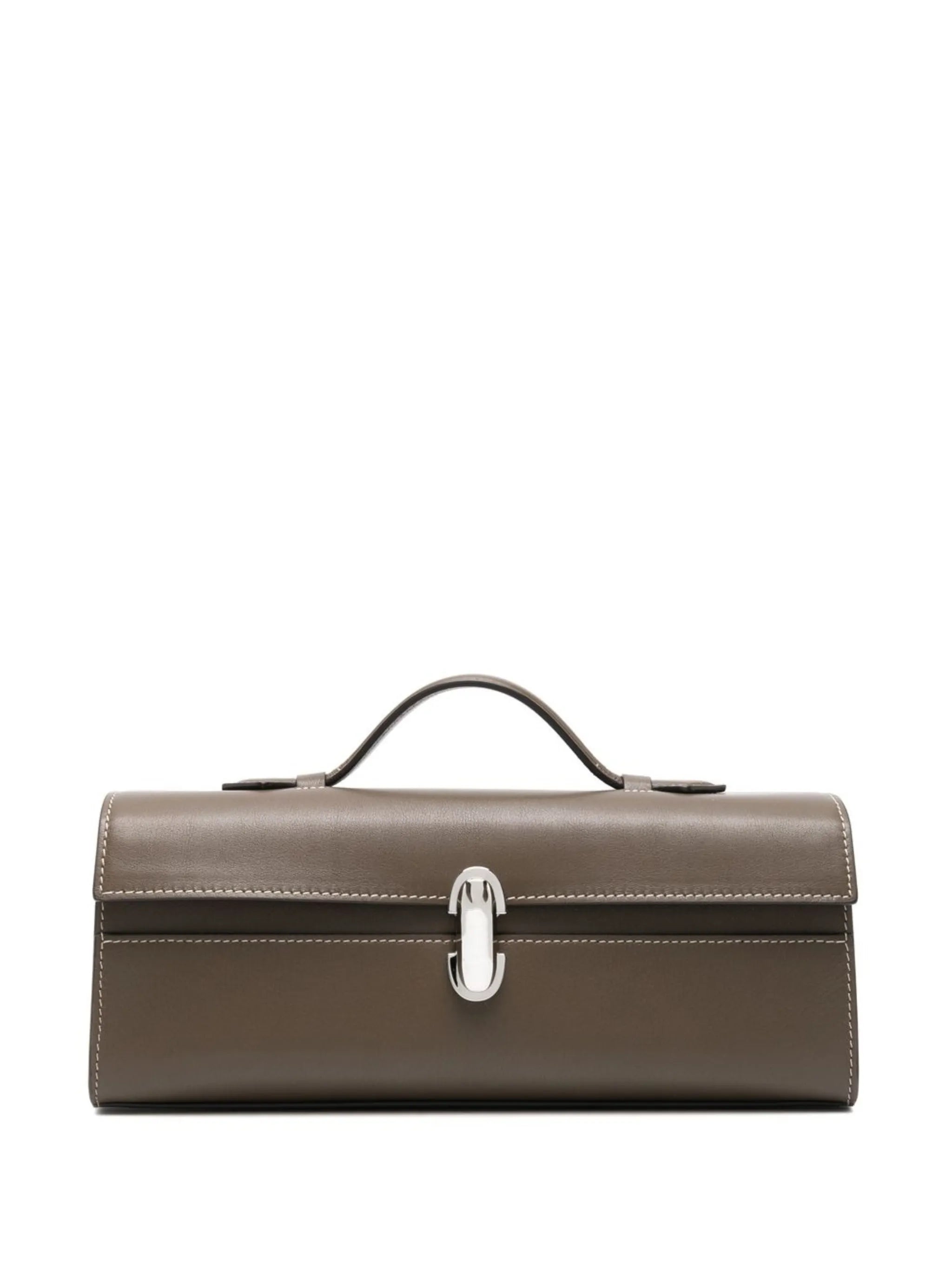 Symmetry Slim leather bag