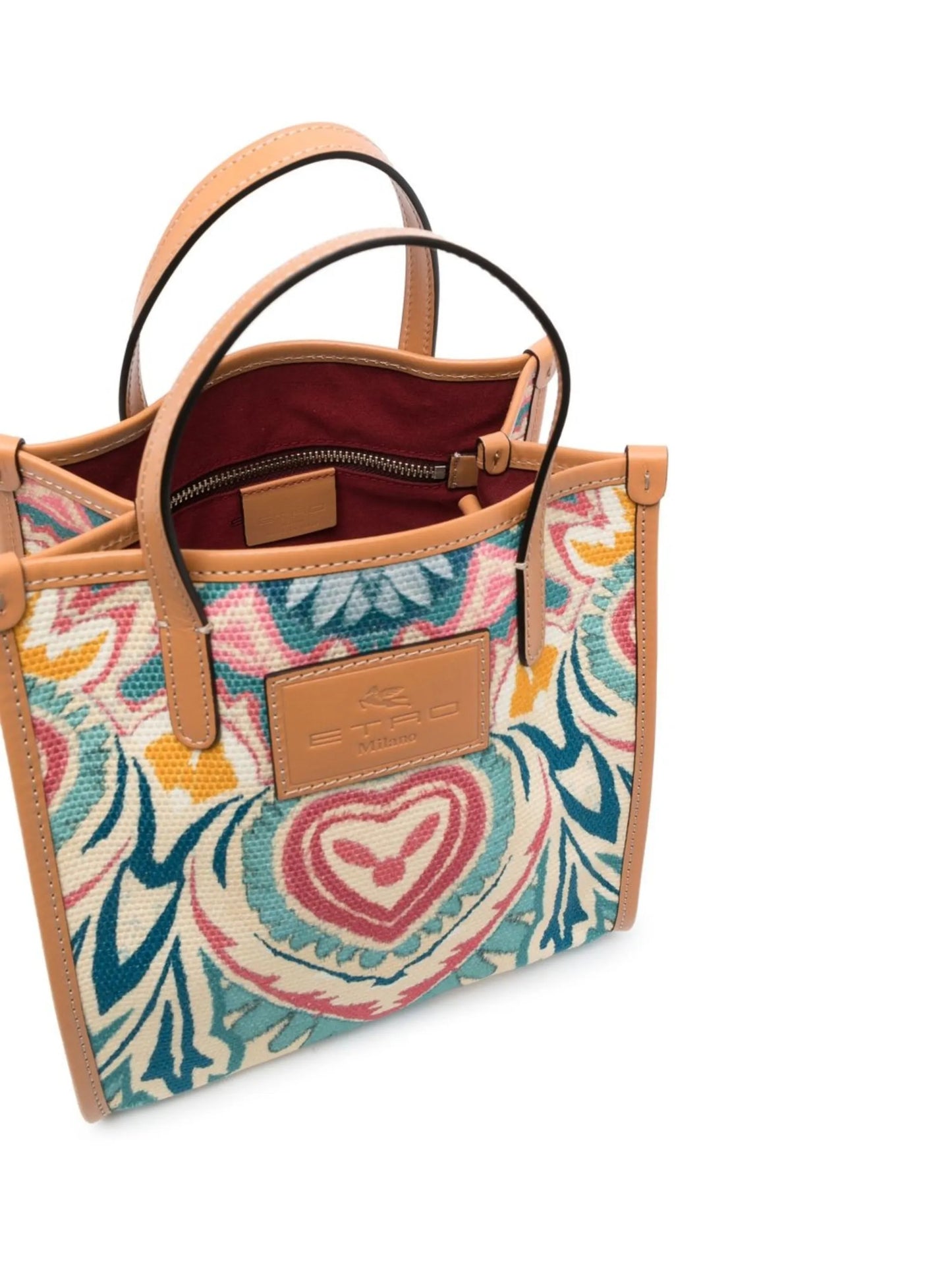 Globe Trotter print tote bag