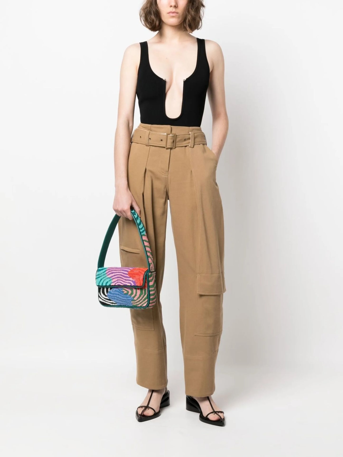 Tommy bead-embellished shoulder bag