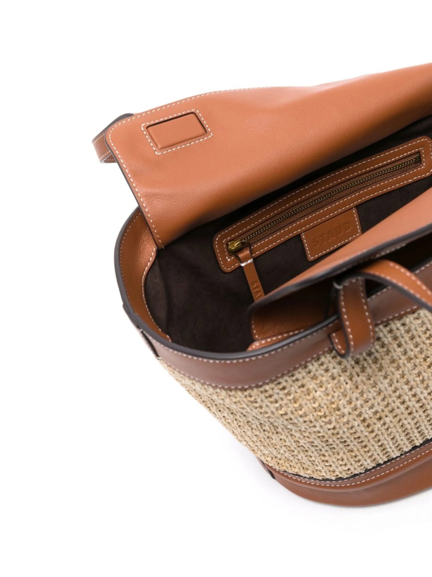 Henri raffia tote bag
