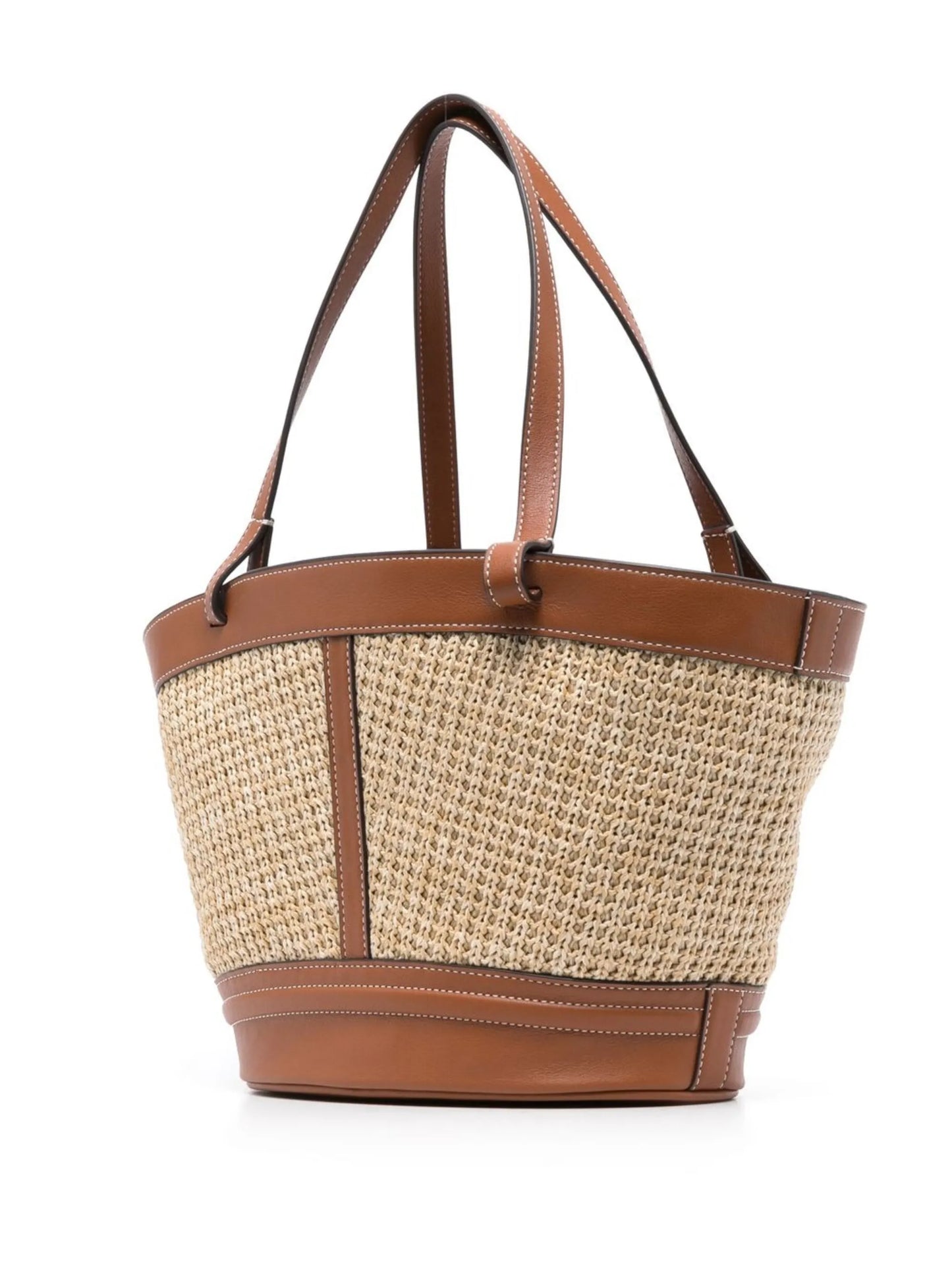 Henri raffia tote bag