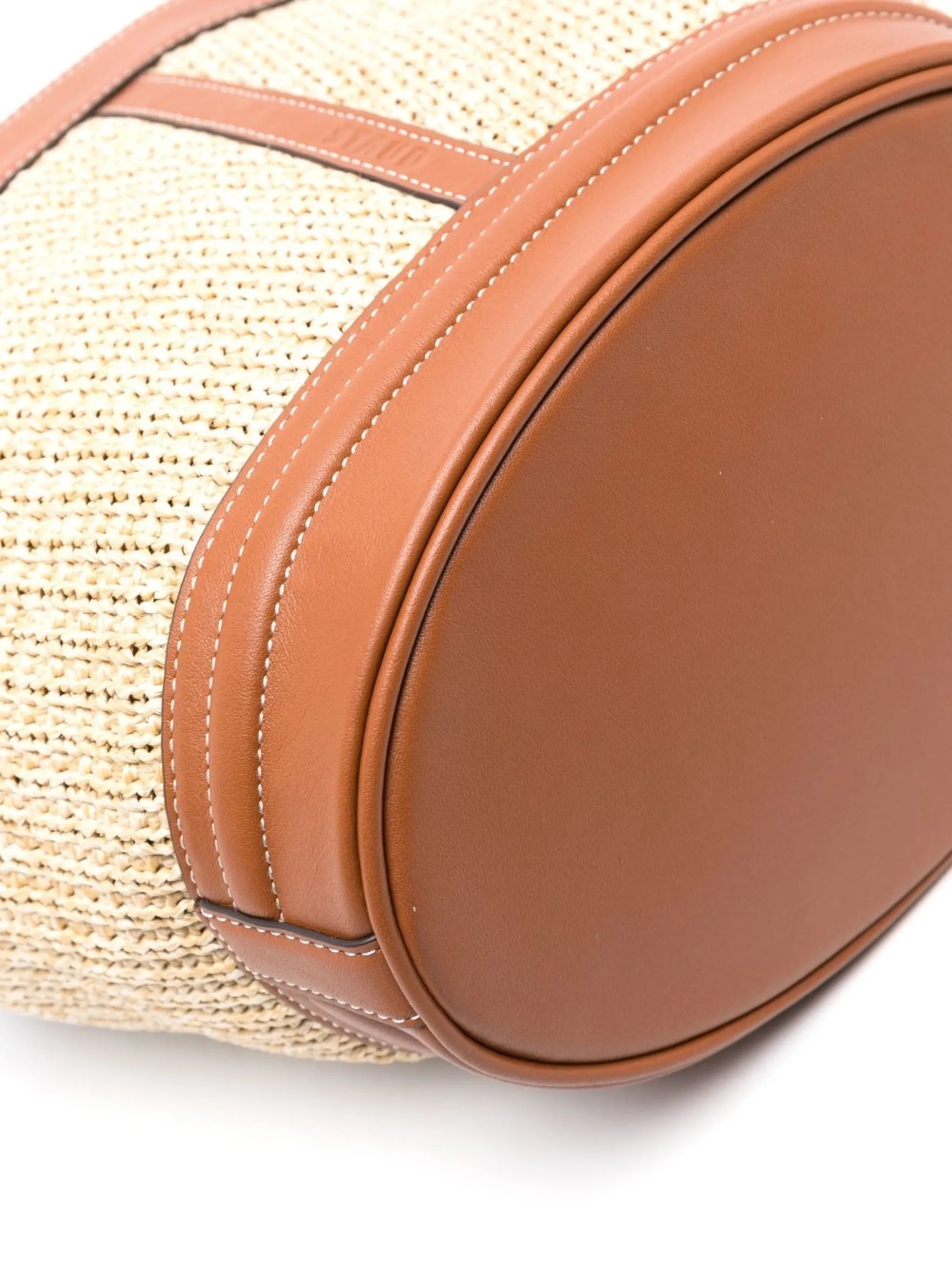 Henri raffia tote bag