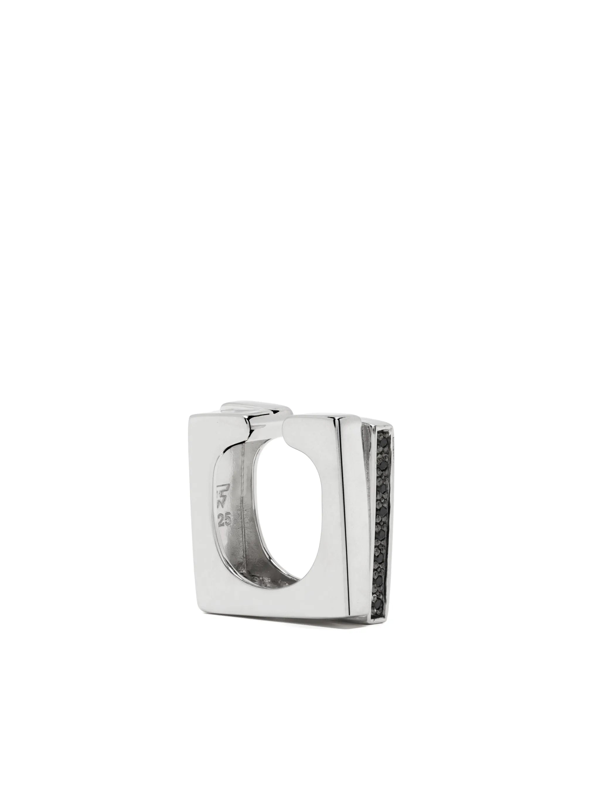 Step sterling-silver ear cuff