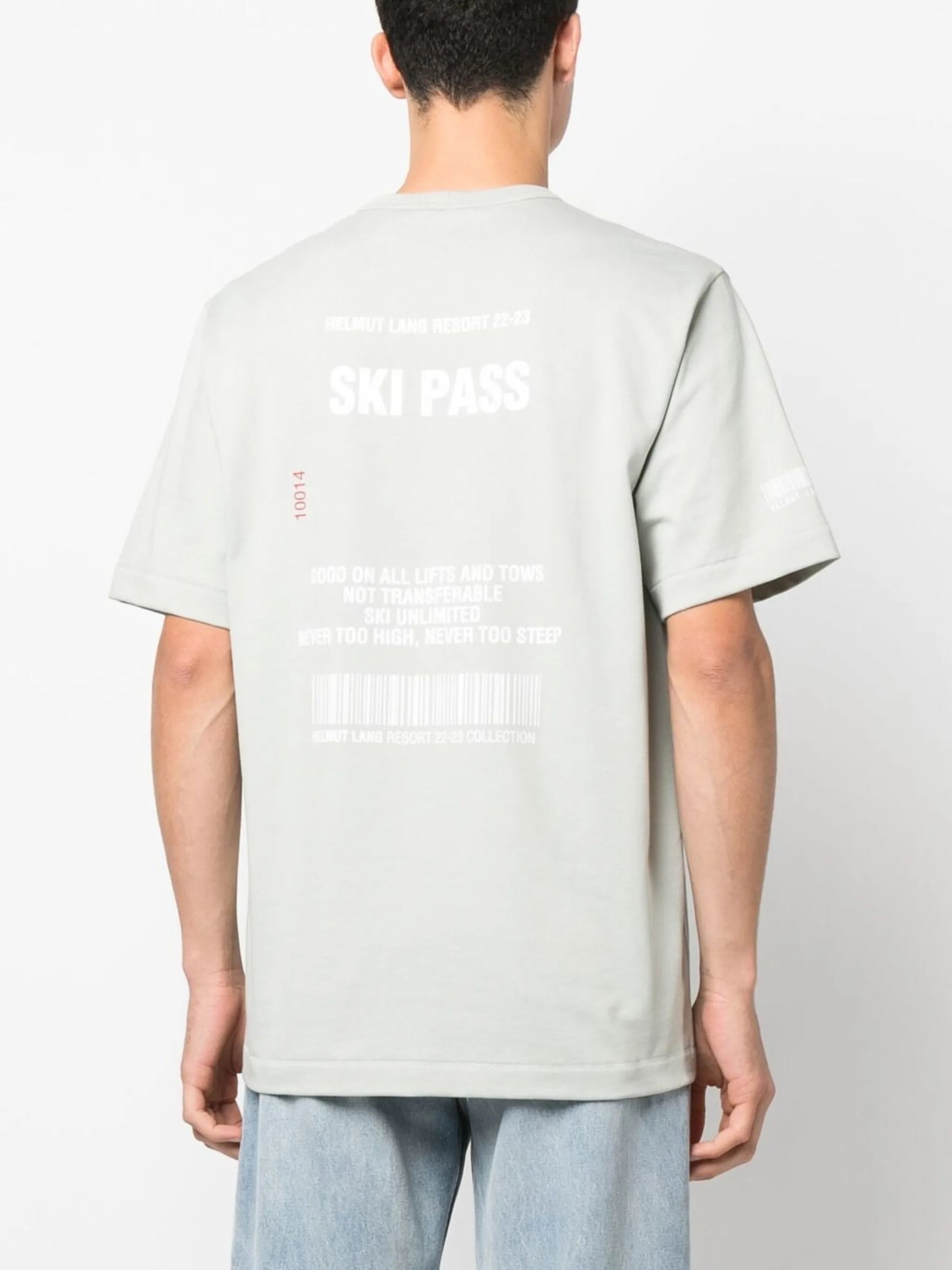 Grey Logo-Print T-Shirt