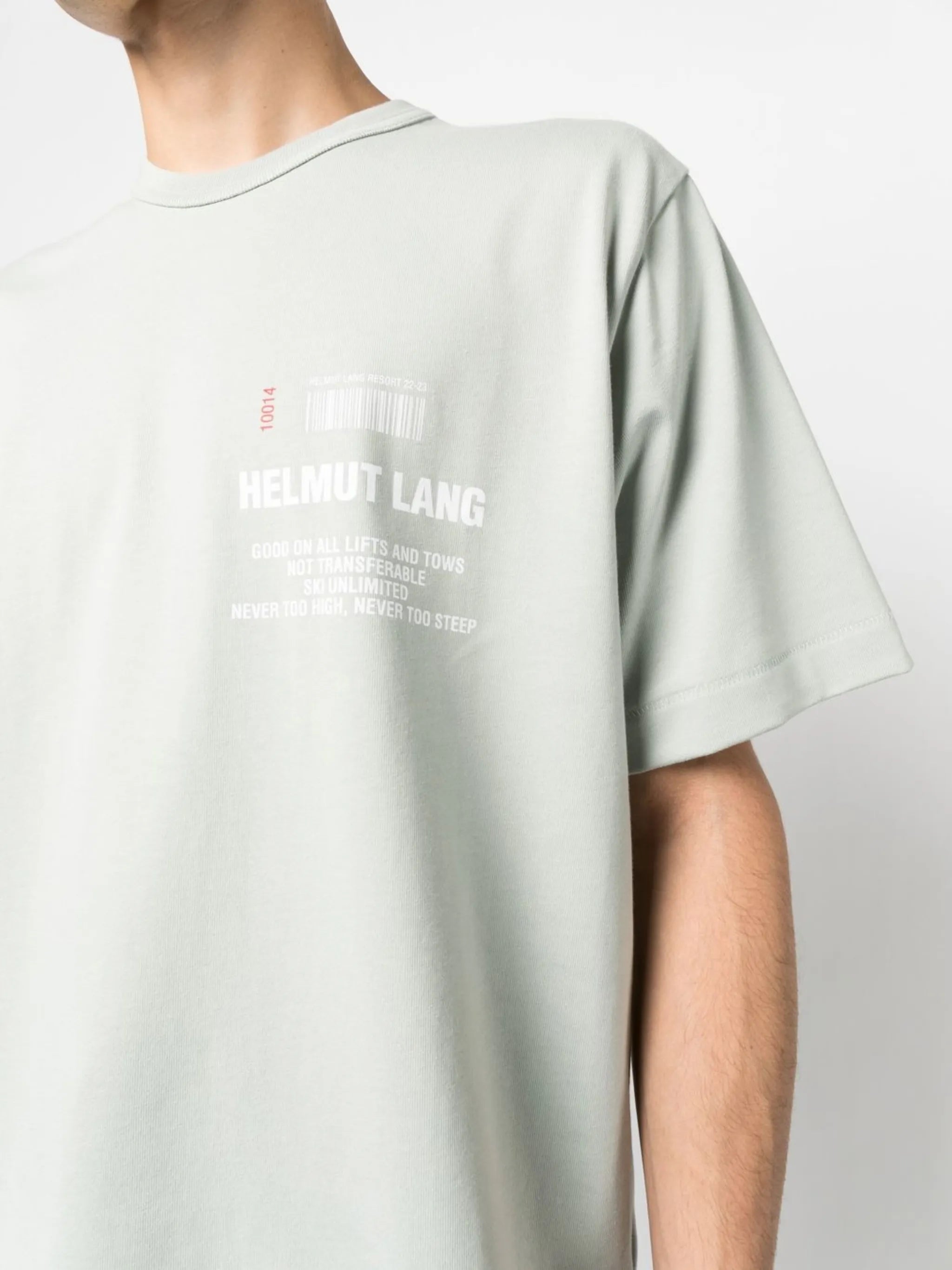 Grey Logo-Print T-Shirt