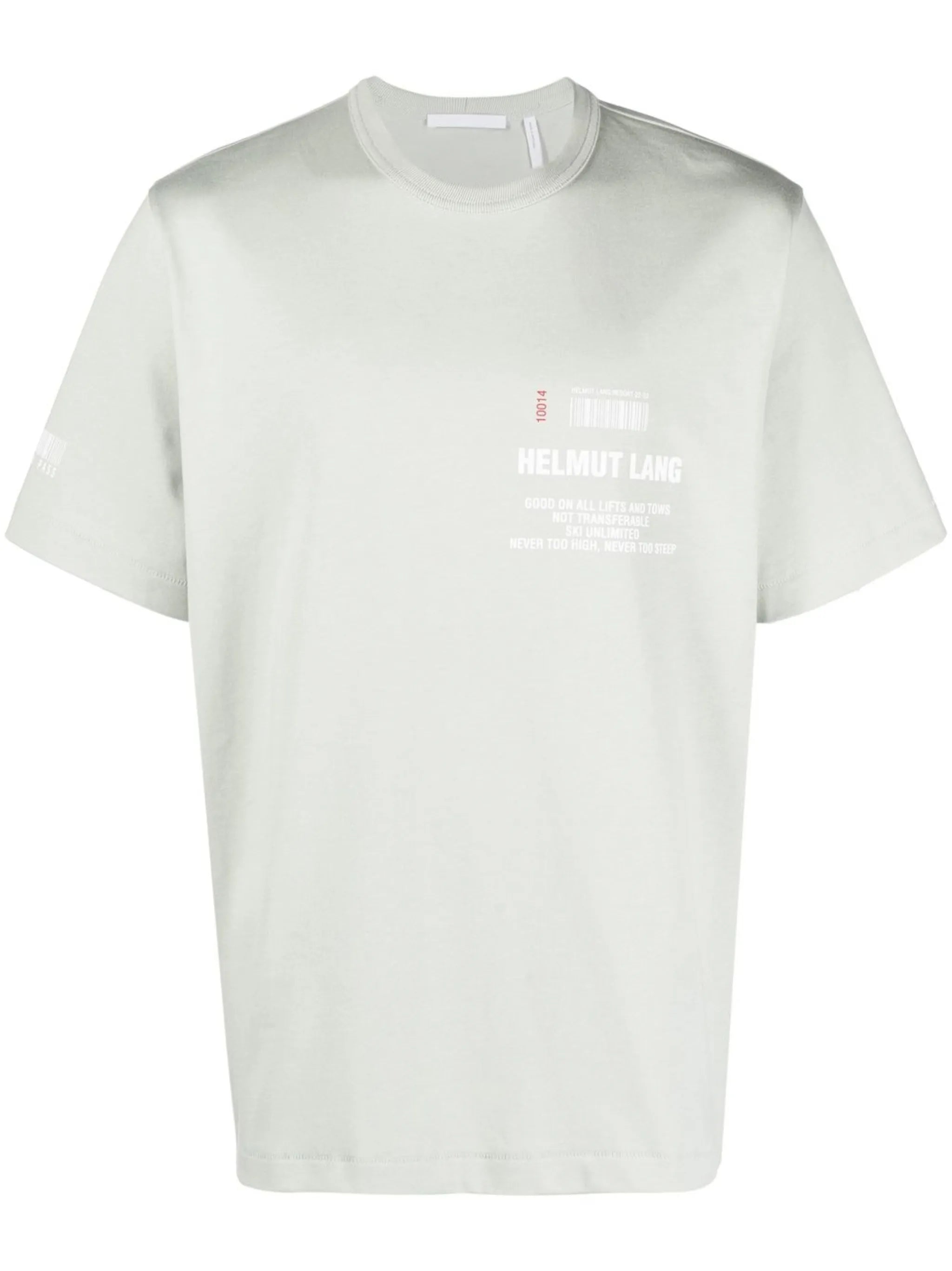 Grey Logo-Print T-Shirt