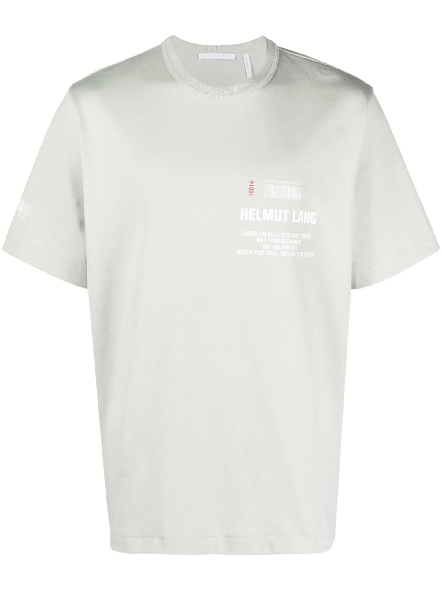 Grey Logo-Print T-Shirt