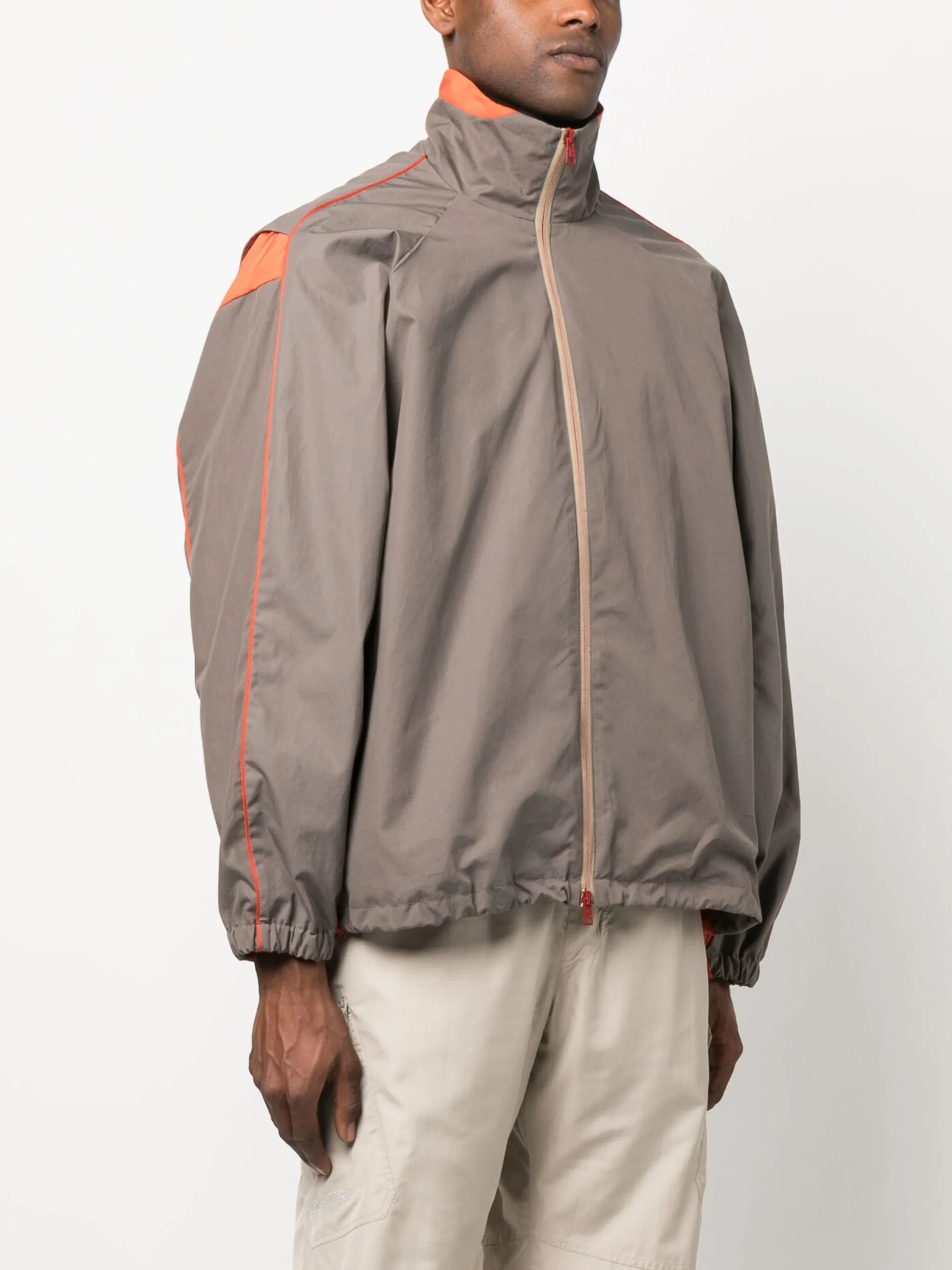 zip-up lightweight jacket