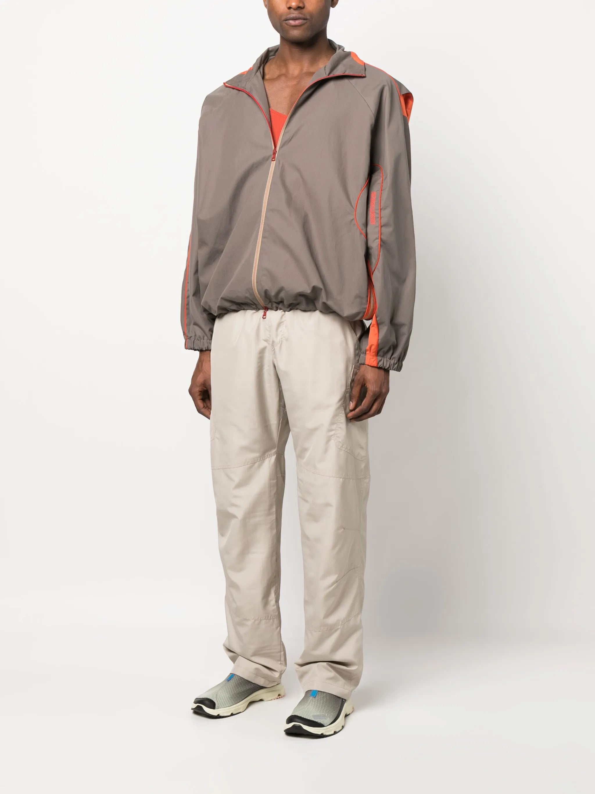 zip-up lightweight jacket