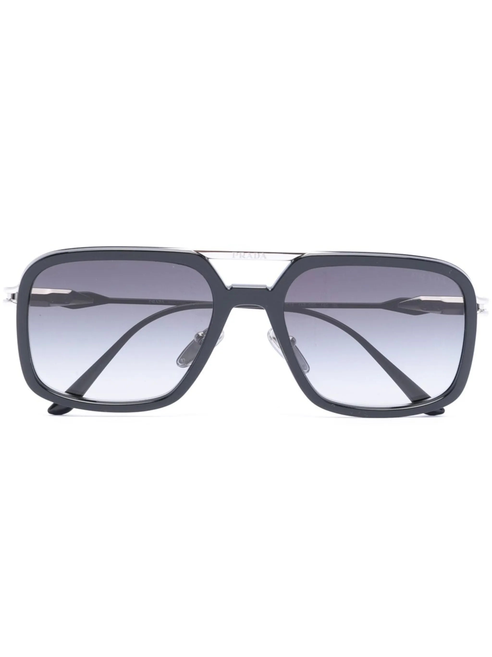 rectangle-frame sunglasses