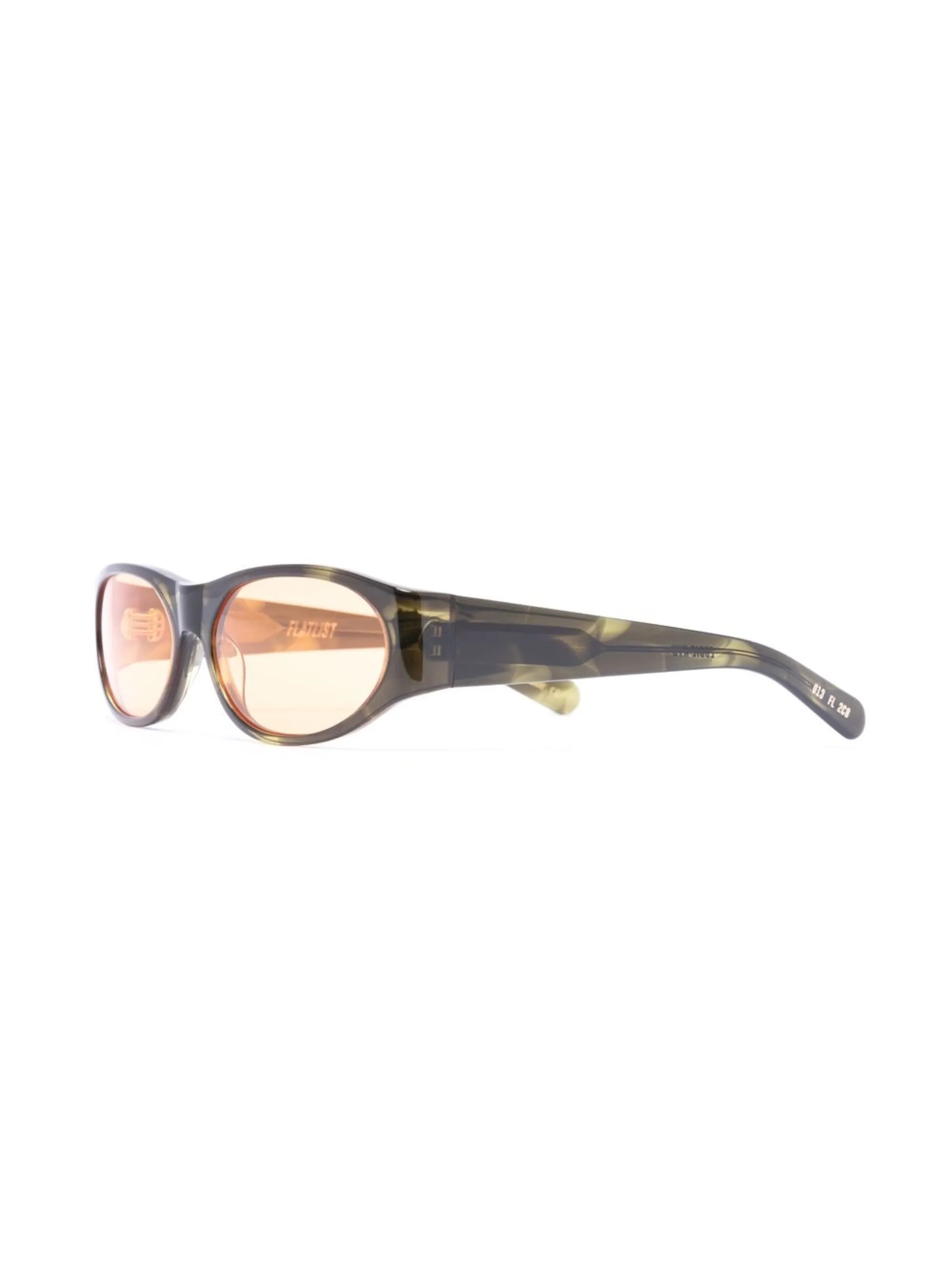 Eddie Kyu oval-frame sunglasses